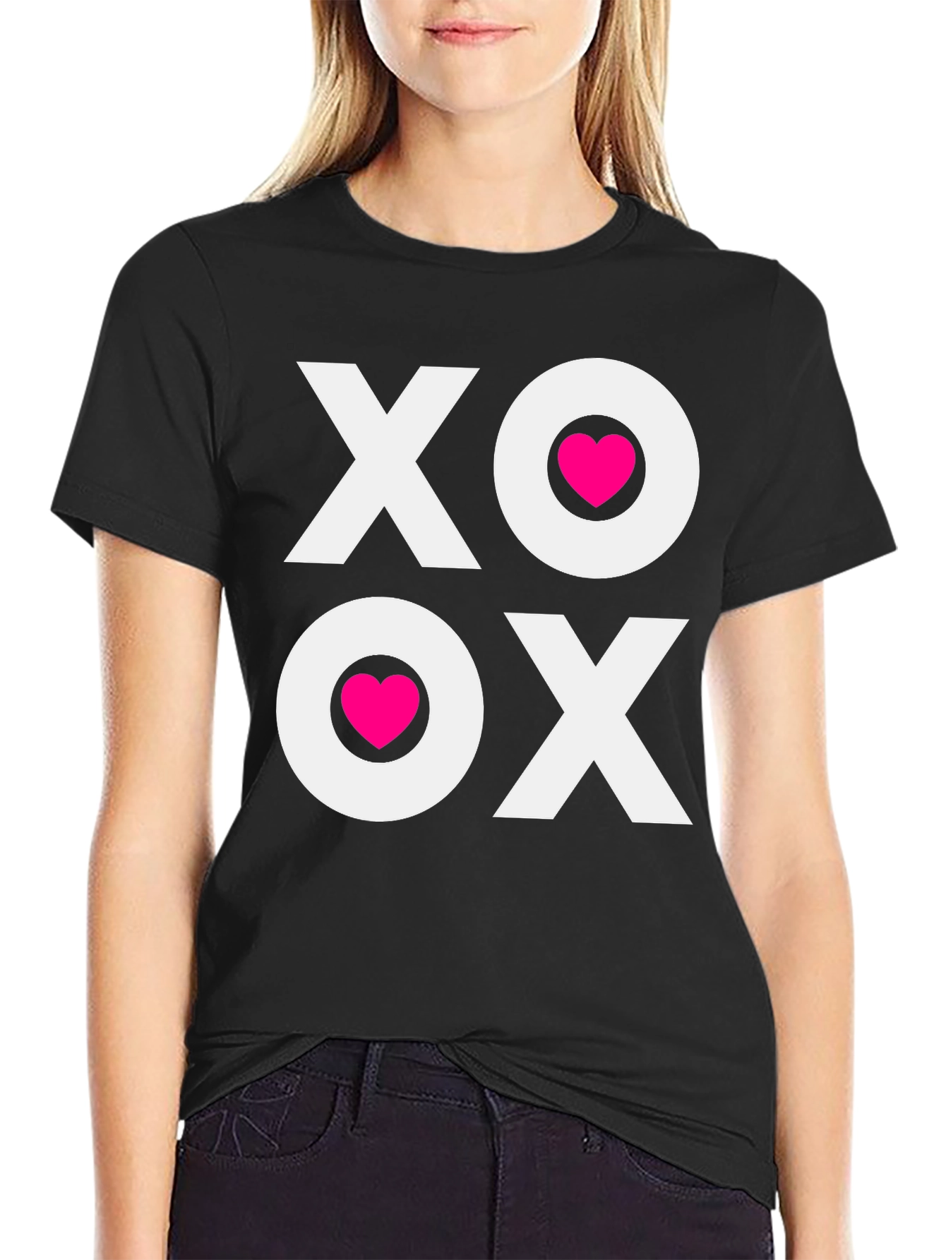 XOXO Heart Graphic Tee