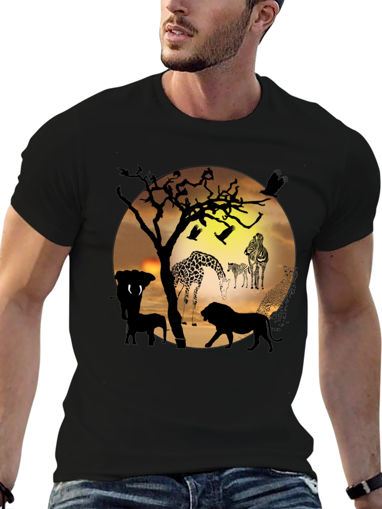 Savanna Silhouette Graphic Tee