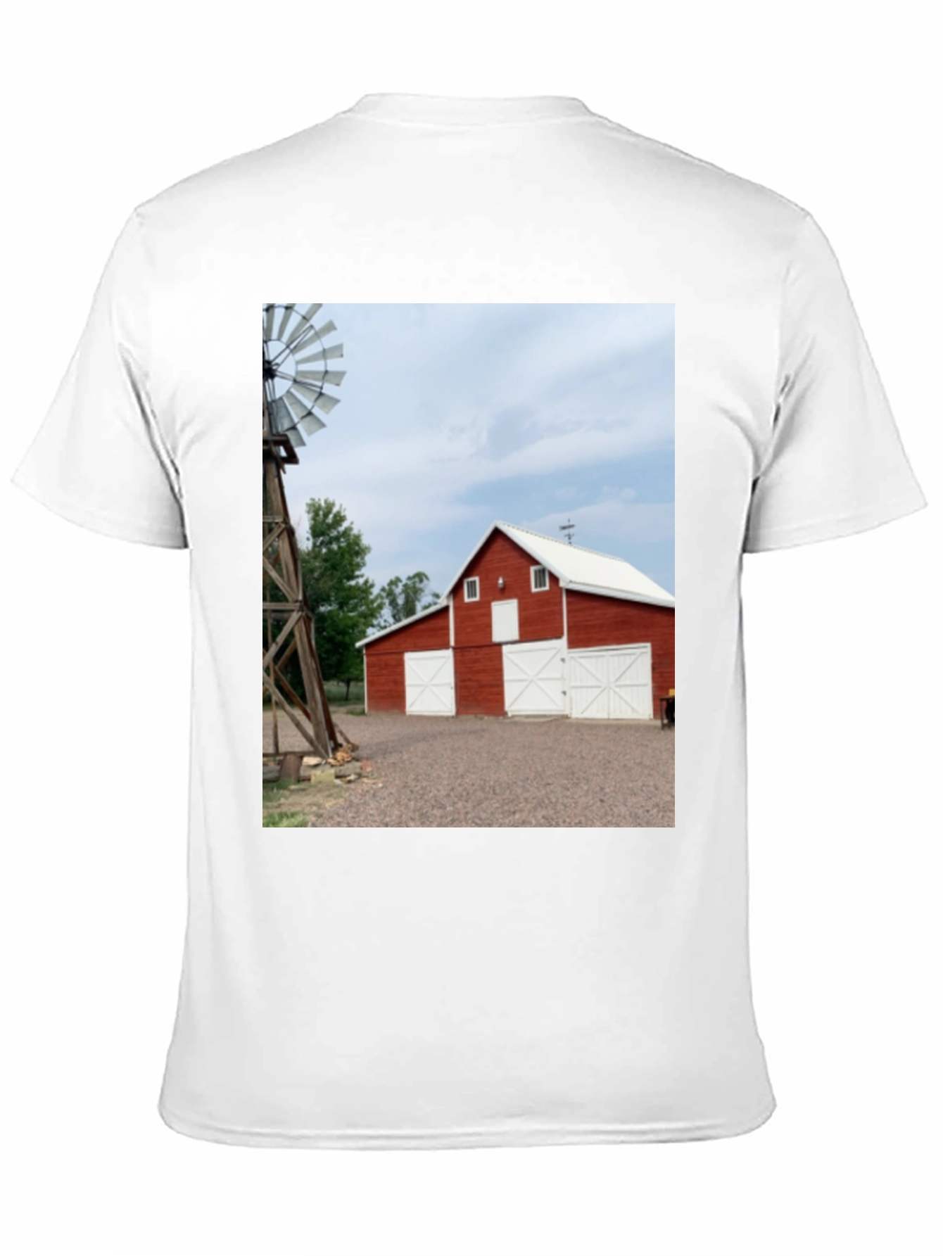 Barn Scene Graphic Tee