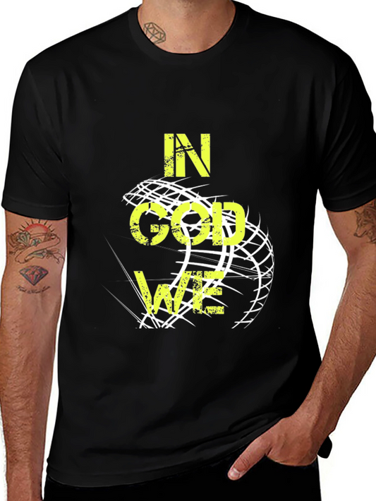 Faith Inspired Graphic Tee - In God We