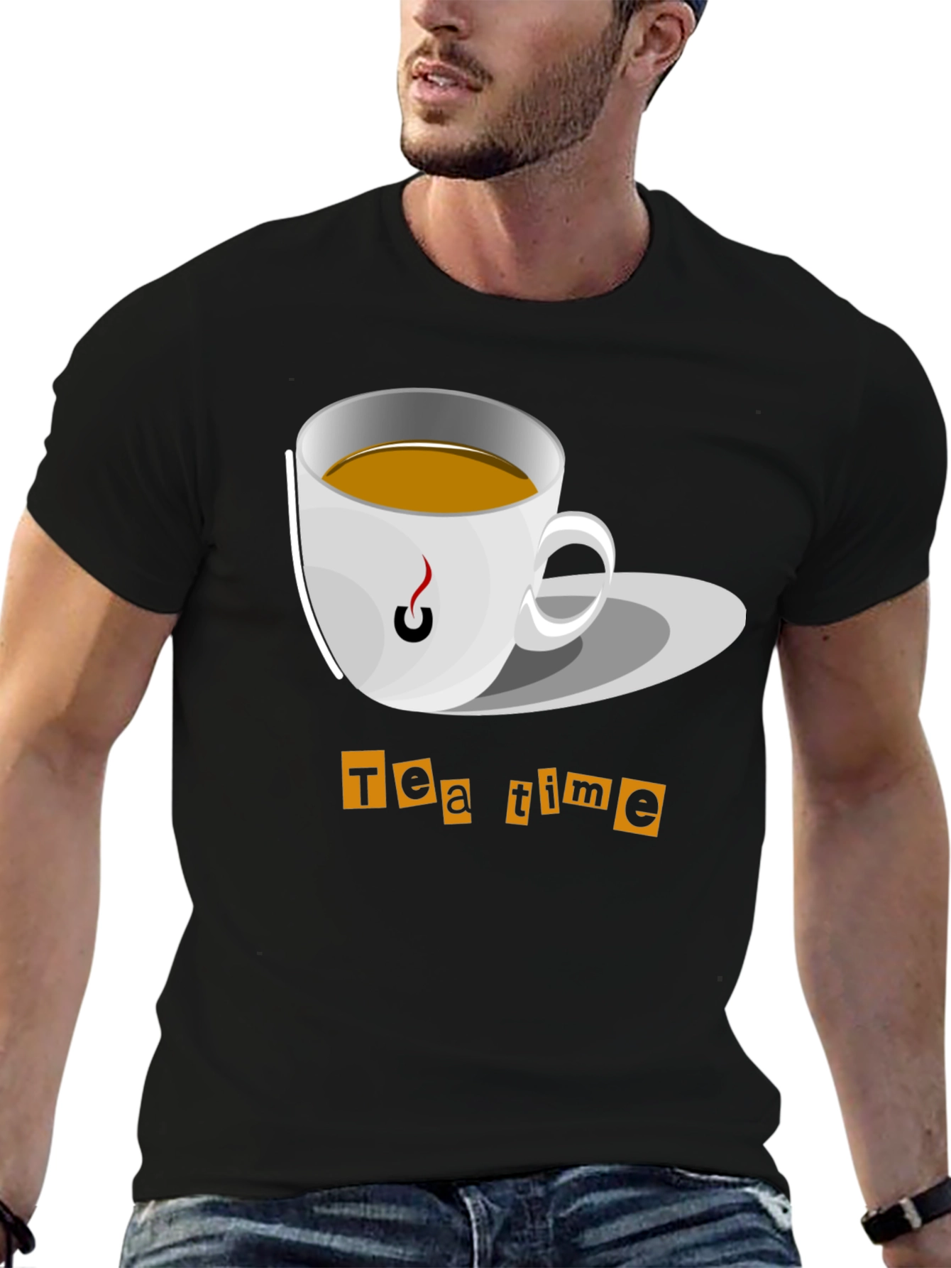 Tea Time Graphic T-Shirt