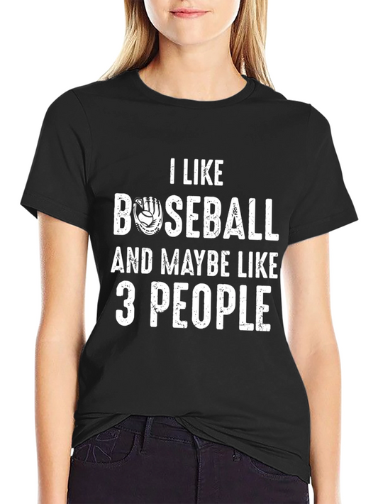 Funny Baseball Lover Graphic Tee