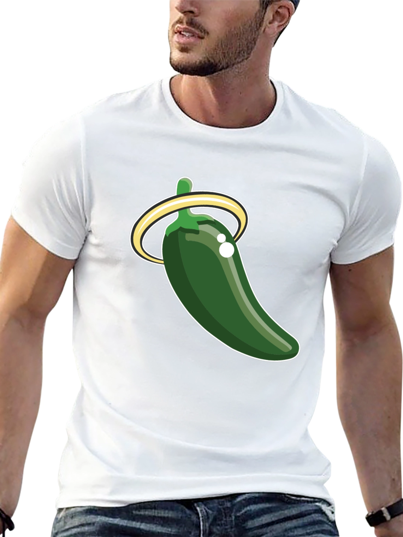 Holy Jalapeno Black T-Shirt