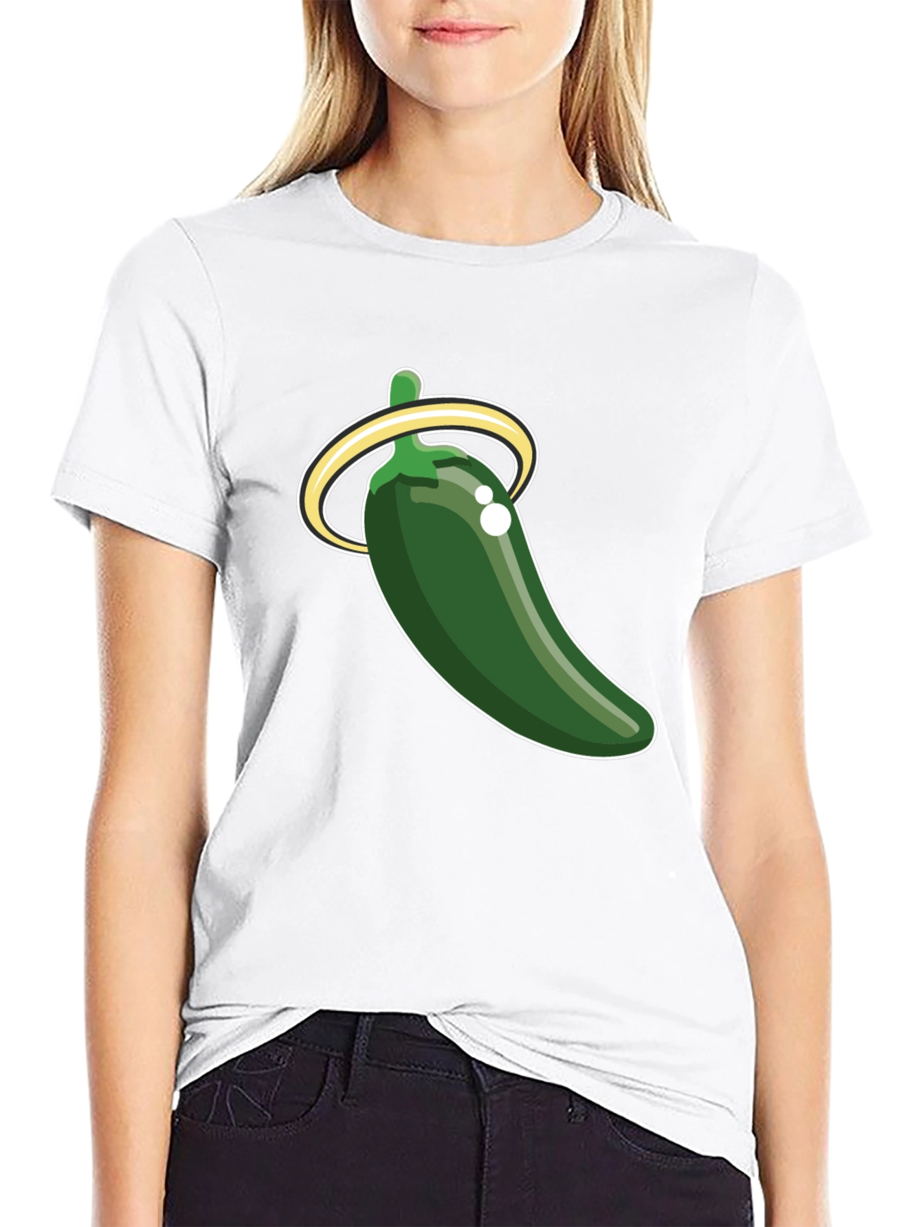 Holy Jalapeno Black T-Shirt