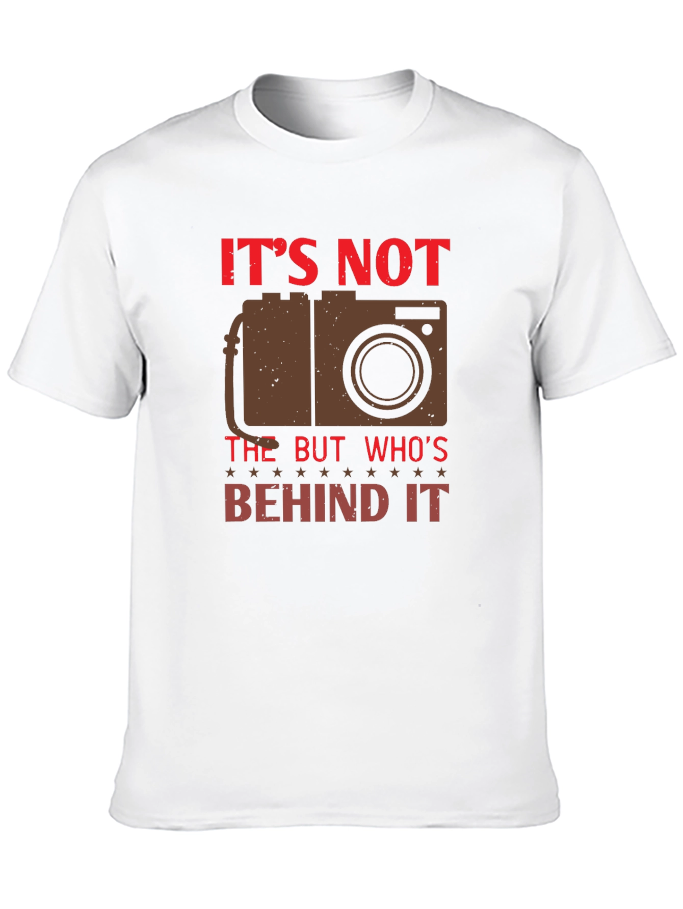 Photographers Black T-Shirt - Behind the Lens