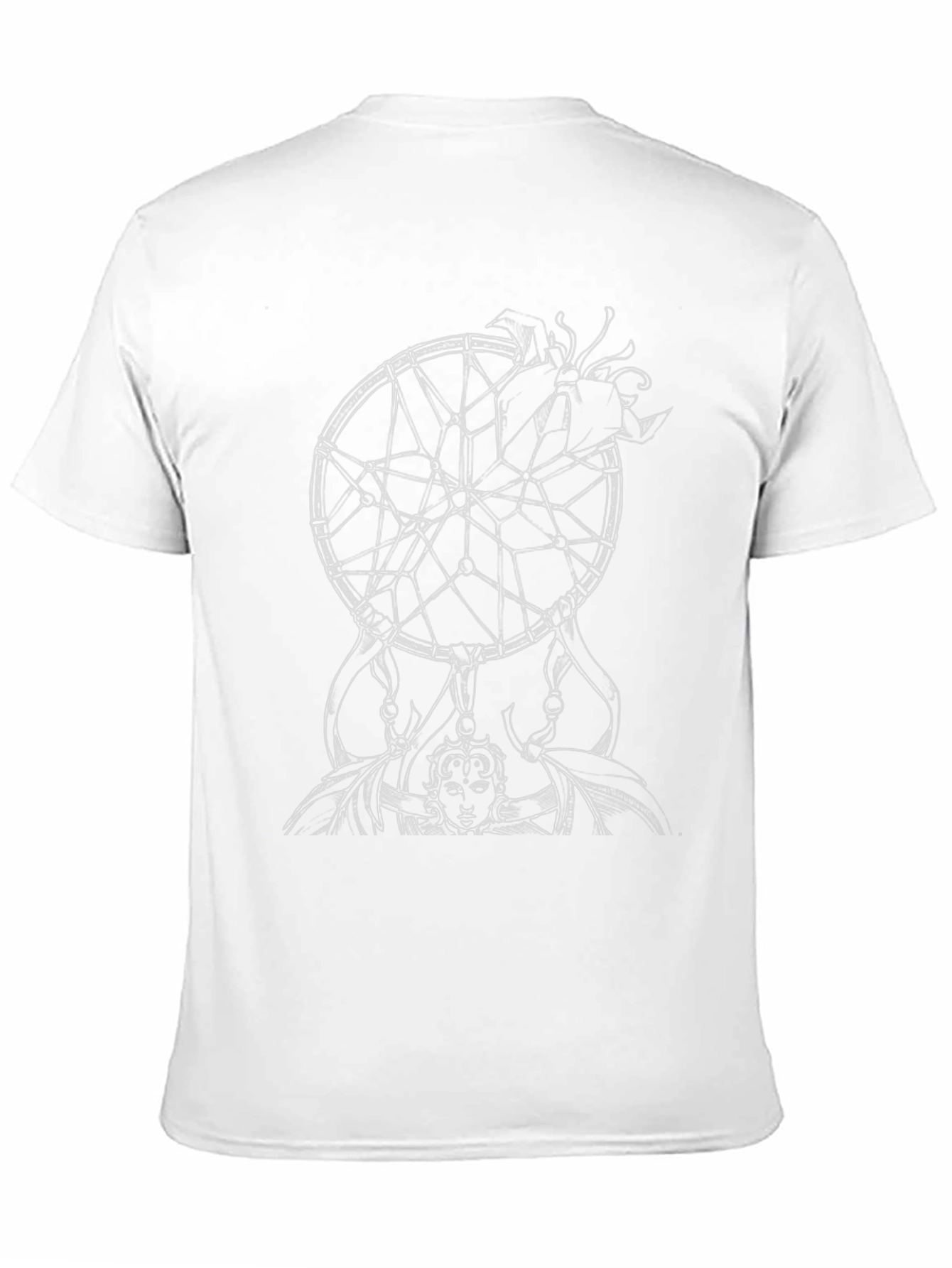 Dreamcatcher Graphic Tee - Black Cotton Comfort