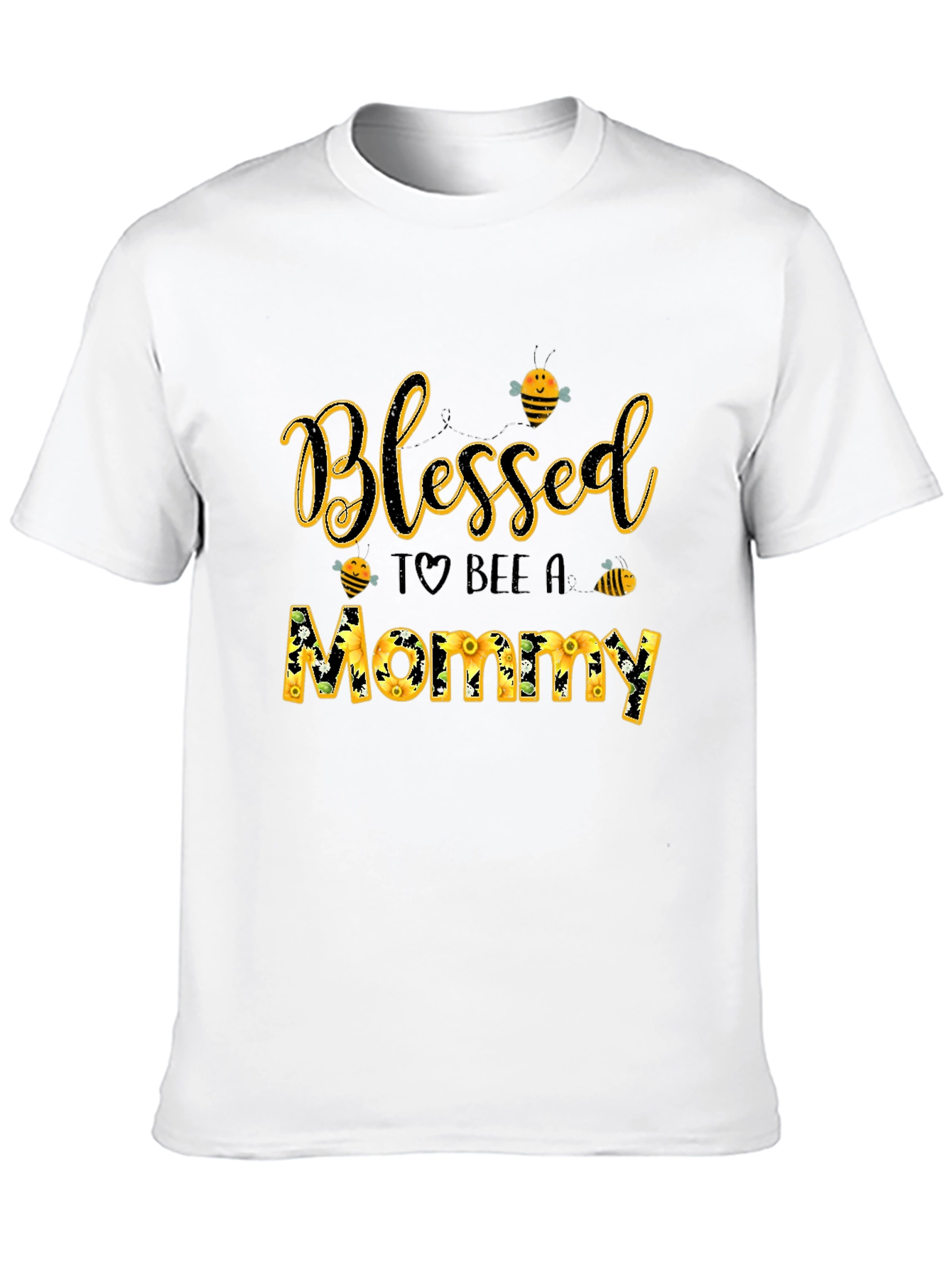 Blessed To Bee A Mommy Graphic Tee