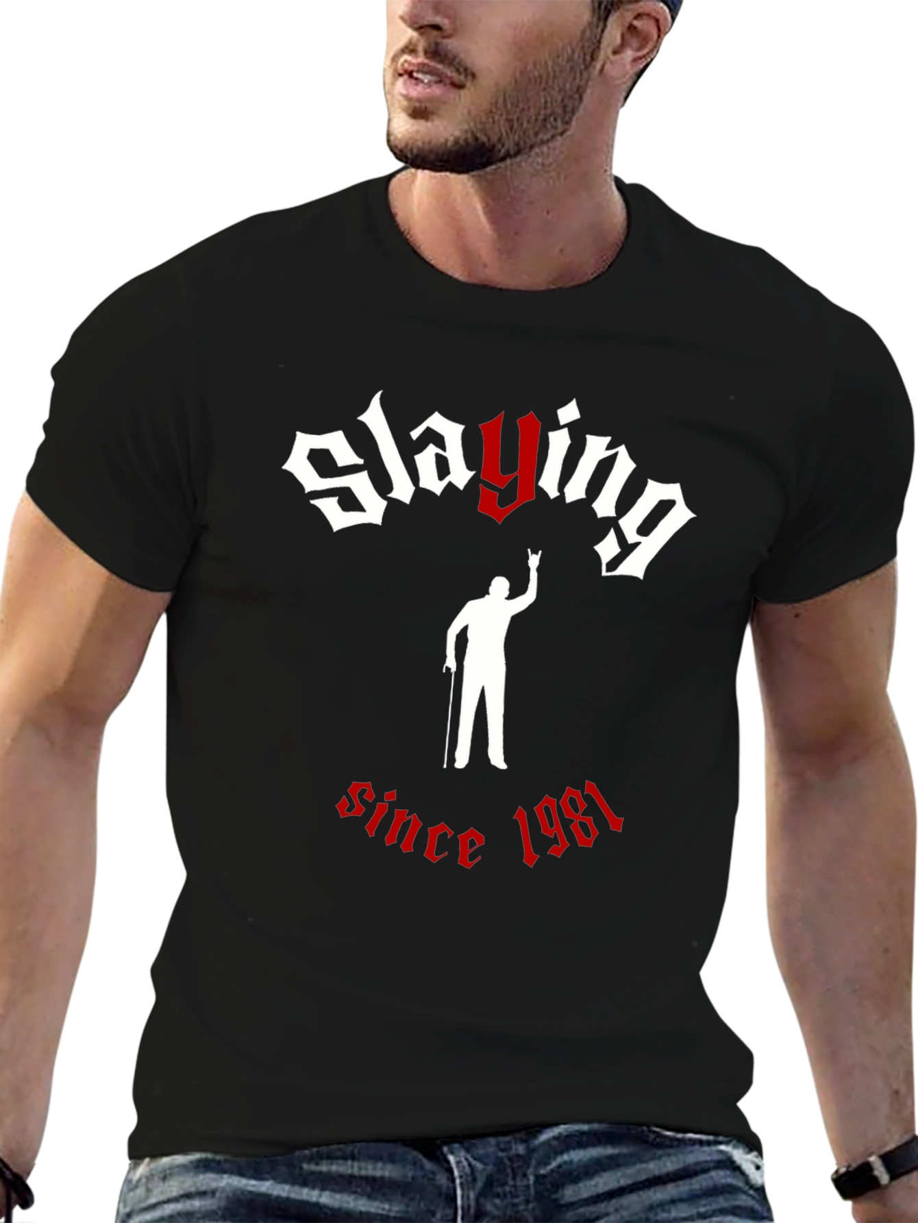 Slaying Since 1981 Graphic T-Shirt