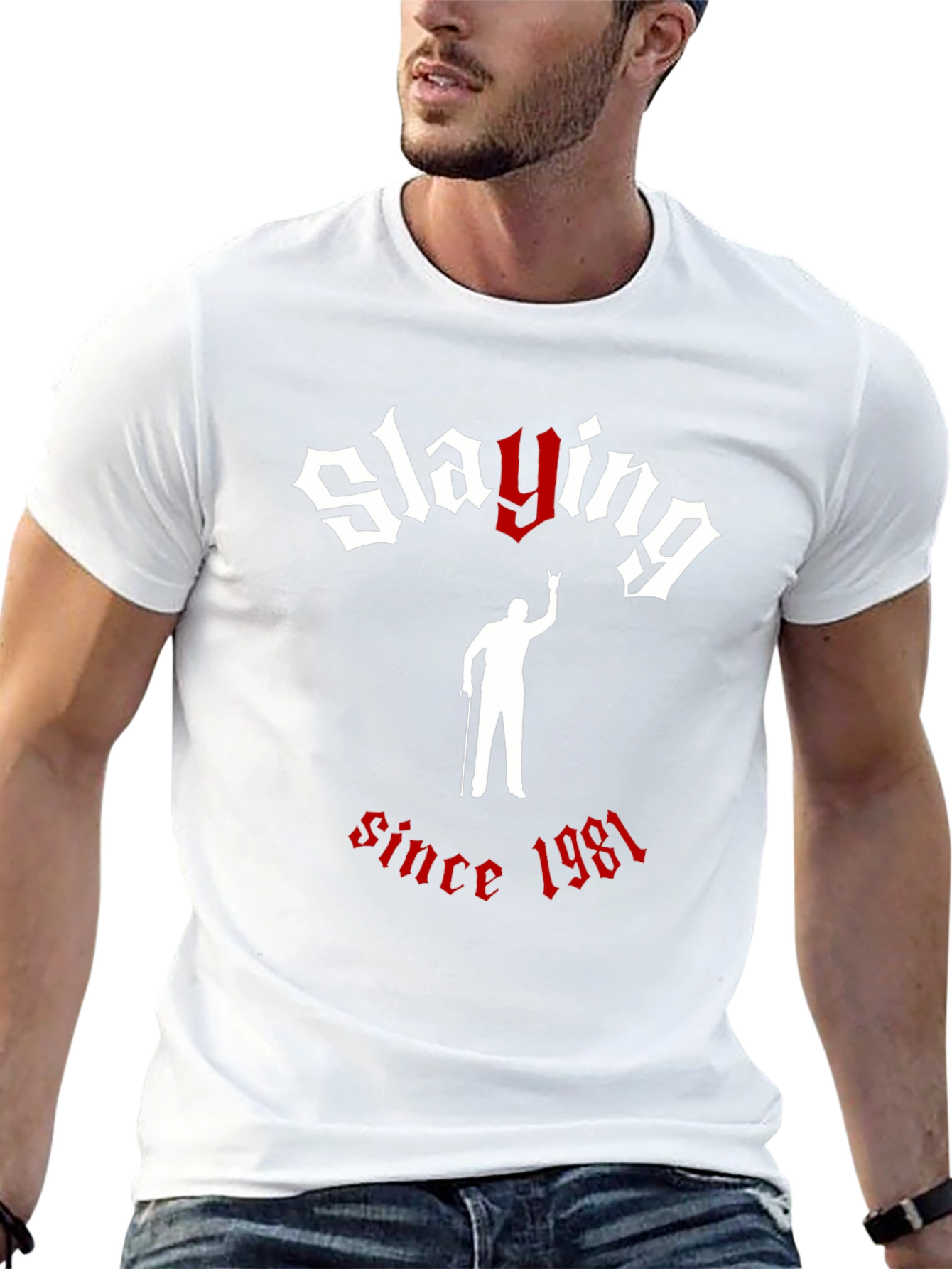 Slaying Since 1981 Graphic T-Shirt