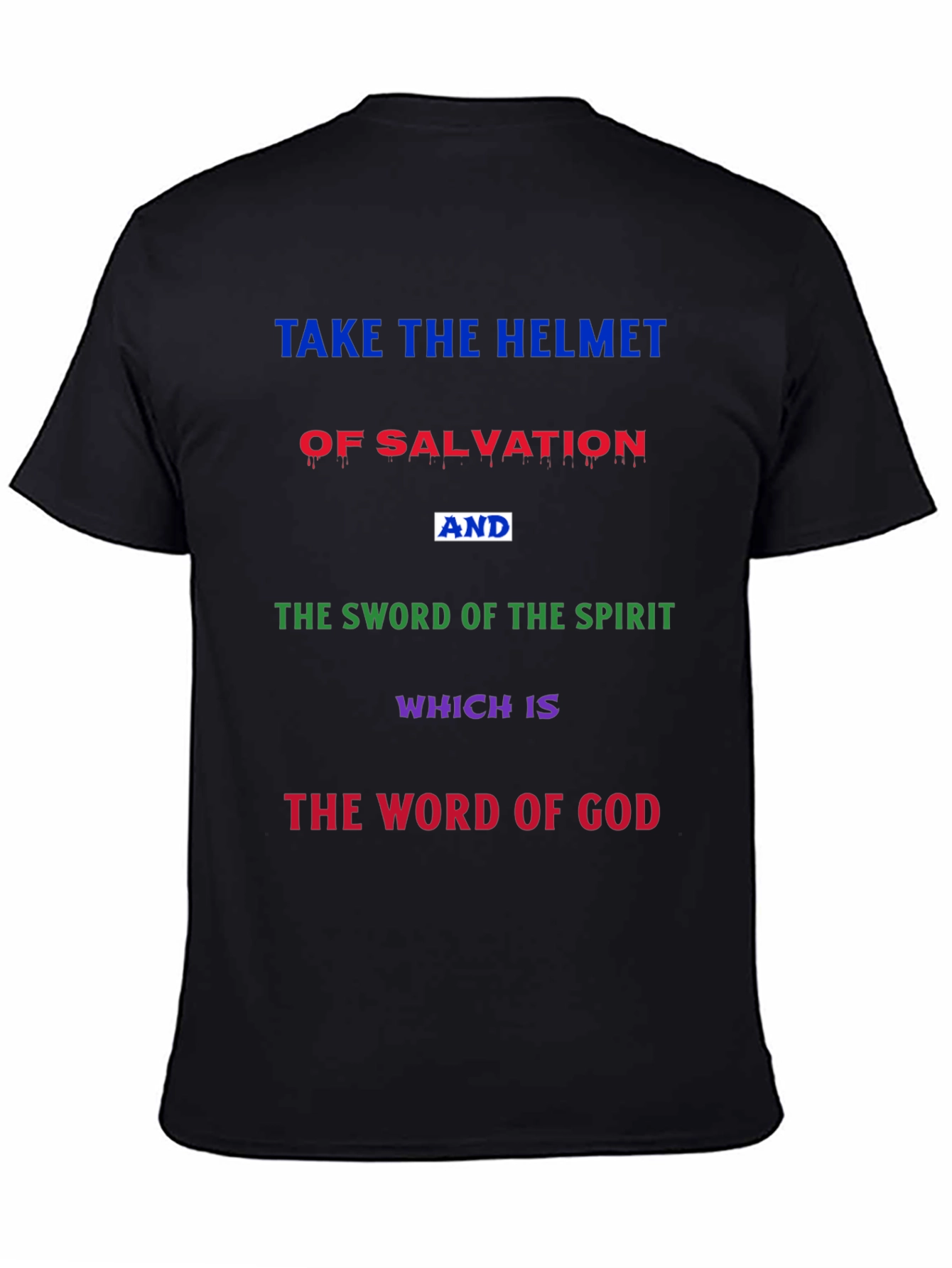 Christian T-Shirt: Armor of God Scripture Tee