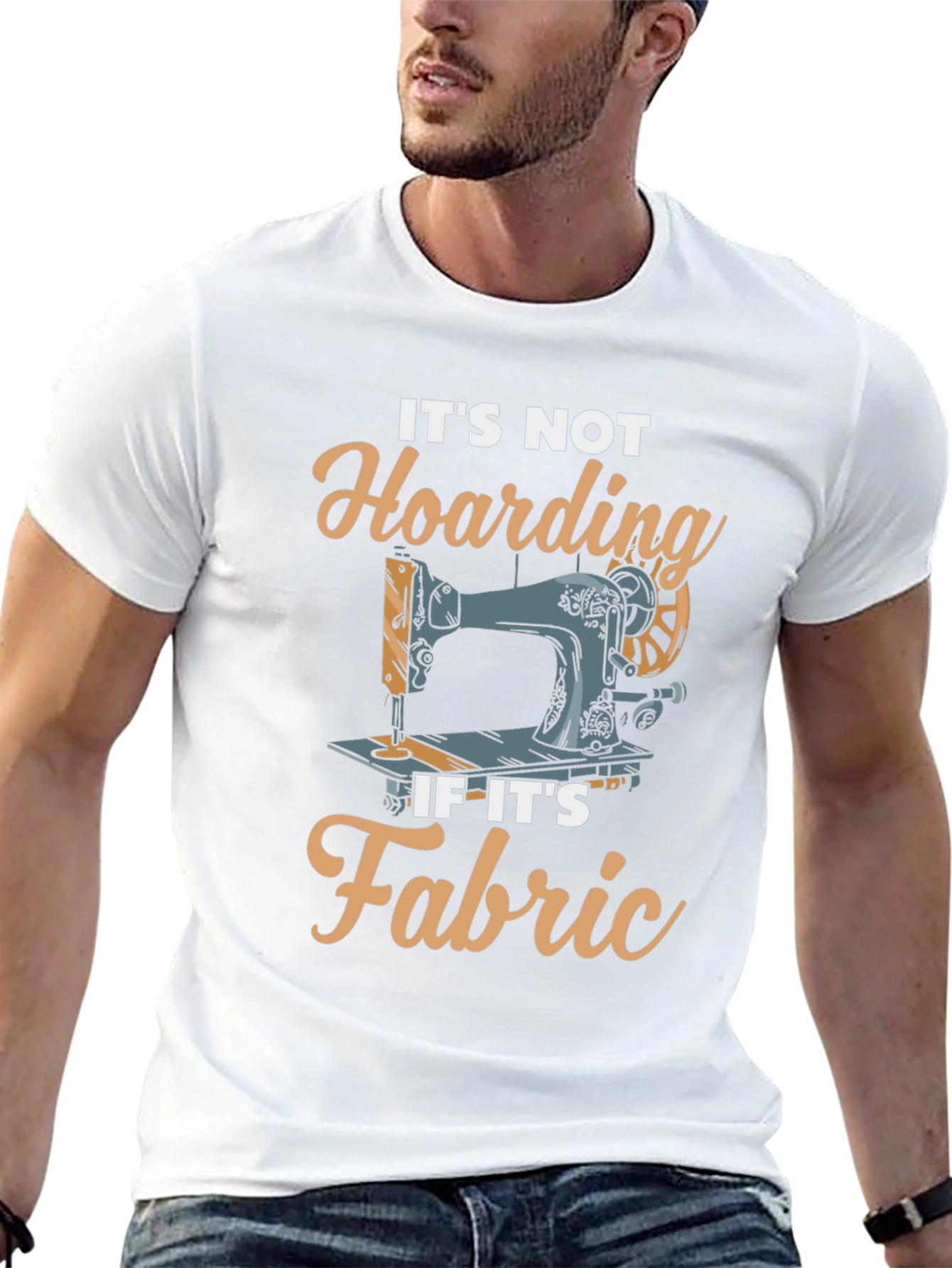 Sewing Fabric Hoarding T-Shirt