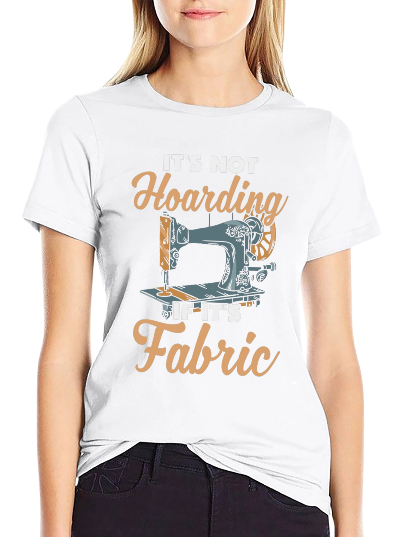 Sewing Fabric Hoarding T-Shirt