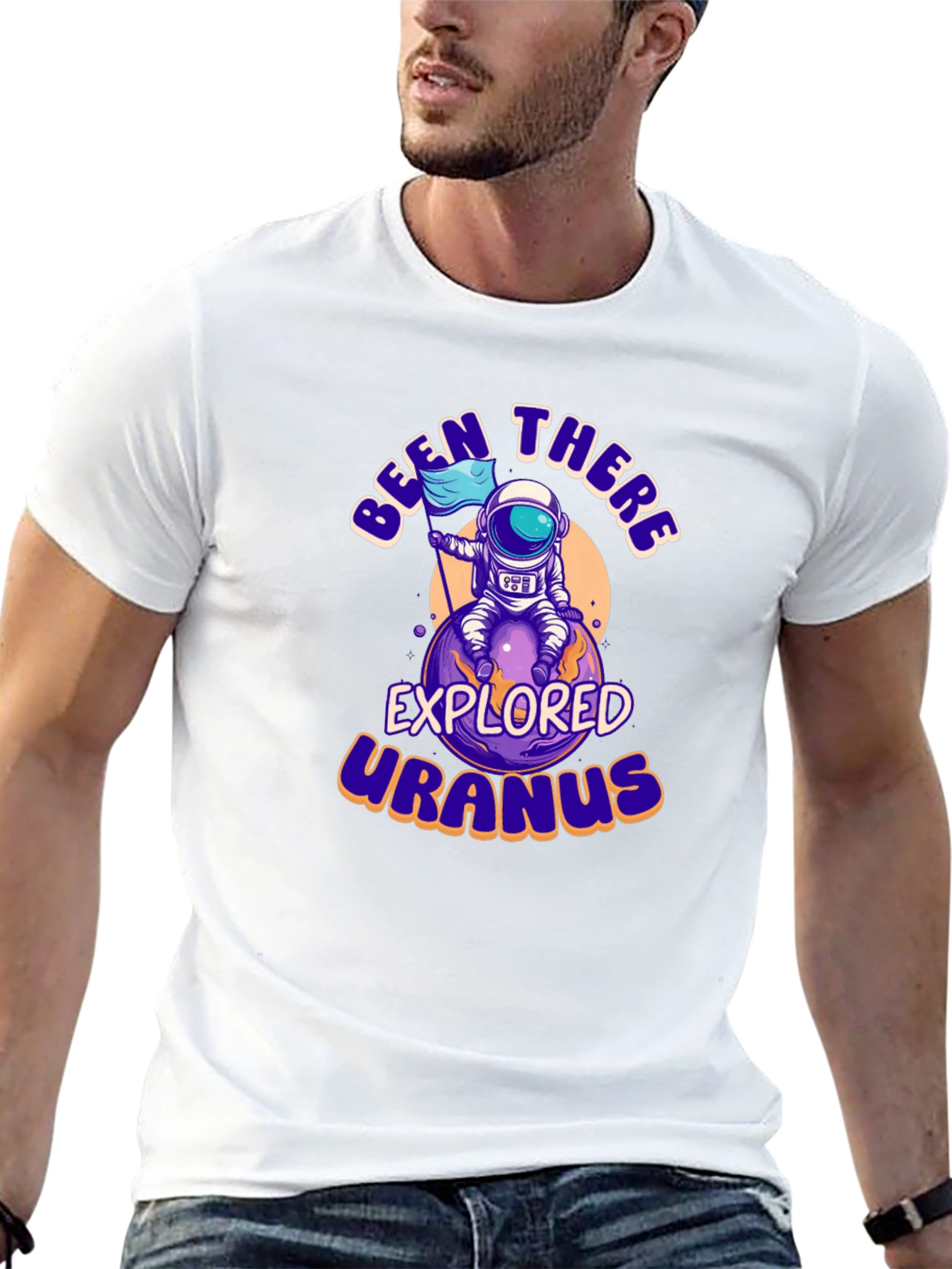Been There Explored Uranus Graphic Tee