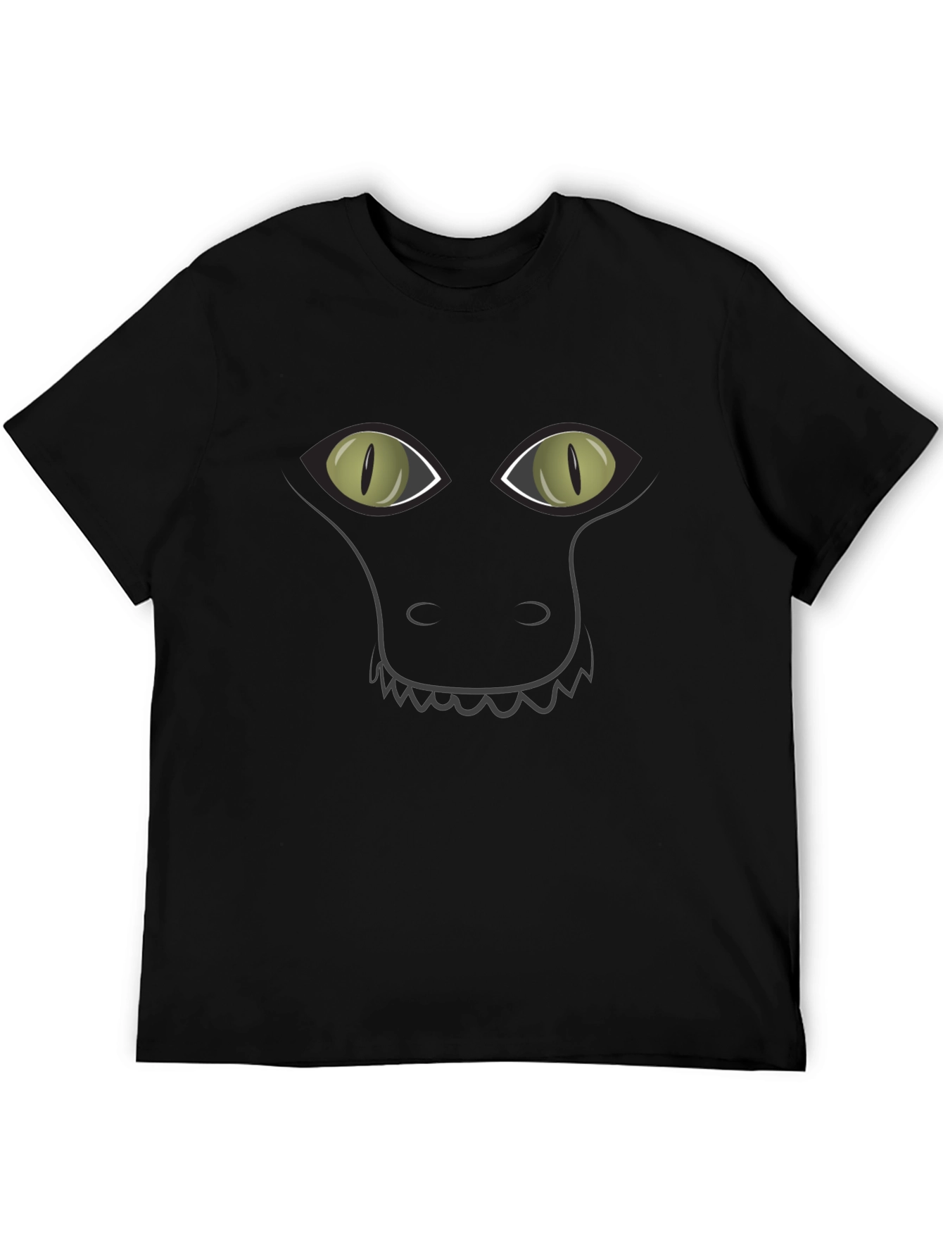 Gator Face Graphic Tee - Unisex Cotton T-Shirt