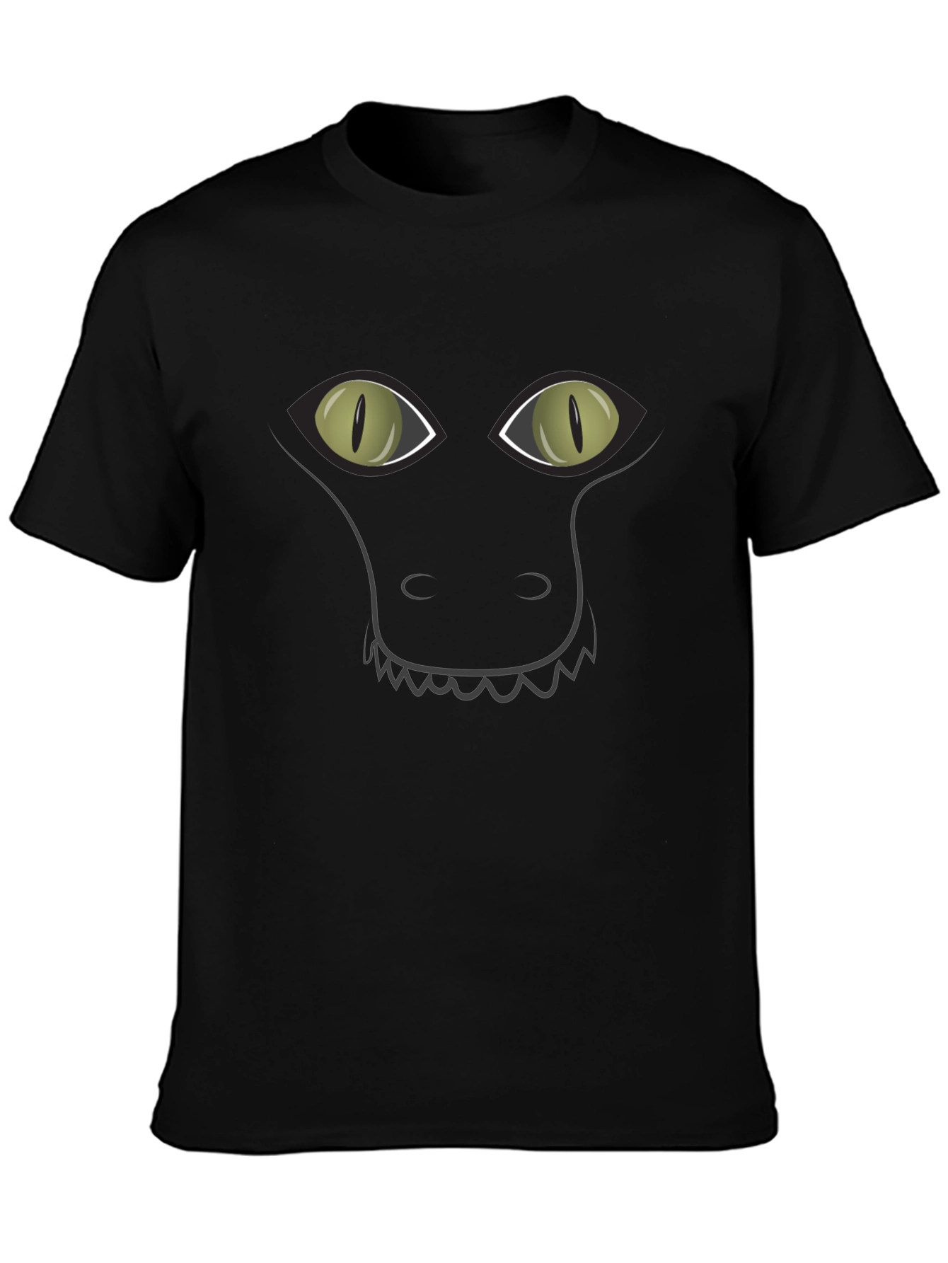 Gator Face Graphic Tee - Unisex Cotton T-Shirt