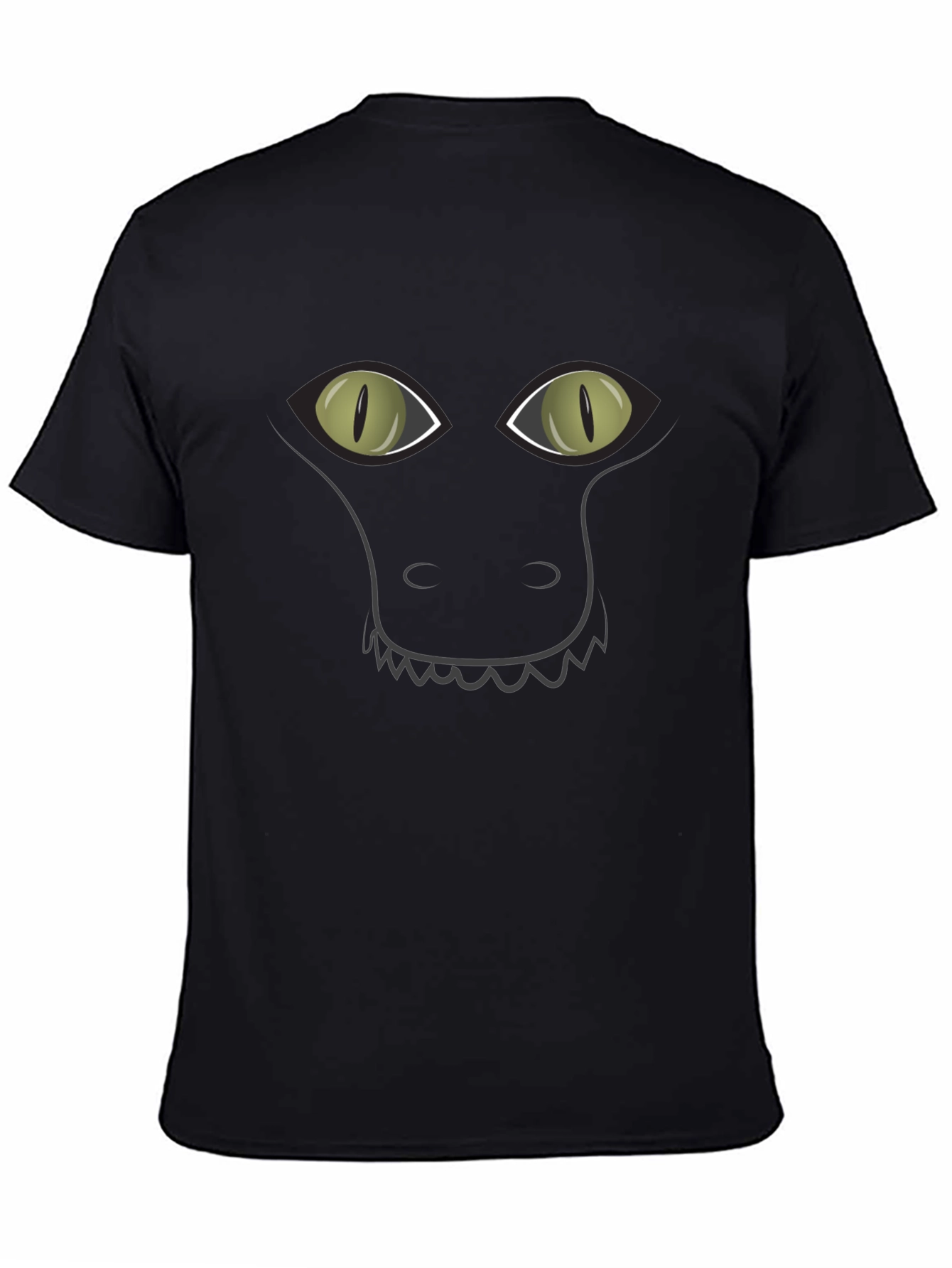 Gator Face Graphic Tee - Unisex Cotton T-Shirt