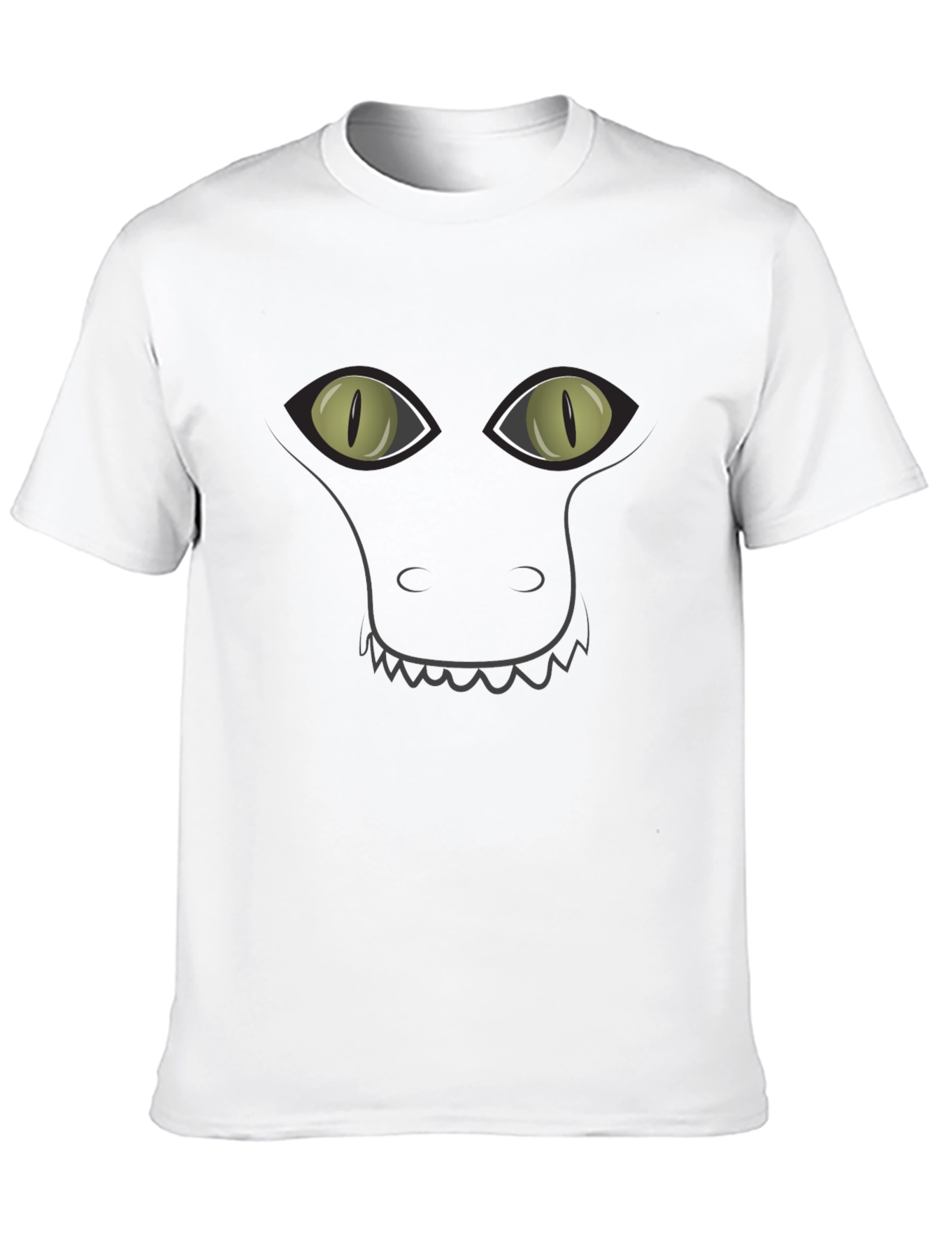 Gator Face Graphic Tee - Unisex Cotton T-Shirt