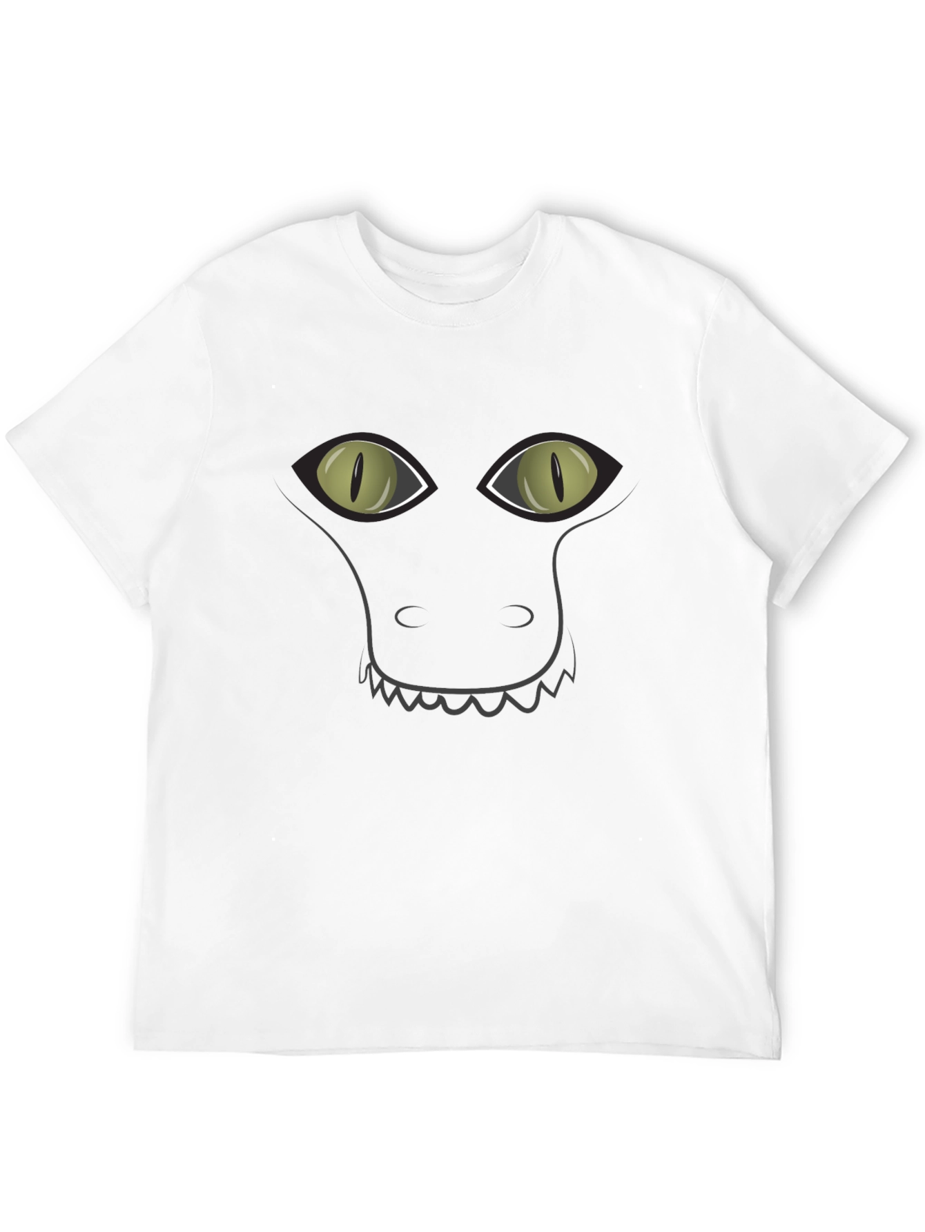 Gator Face Graphic Tee - Unisex Cotton T-Shirt