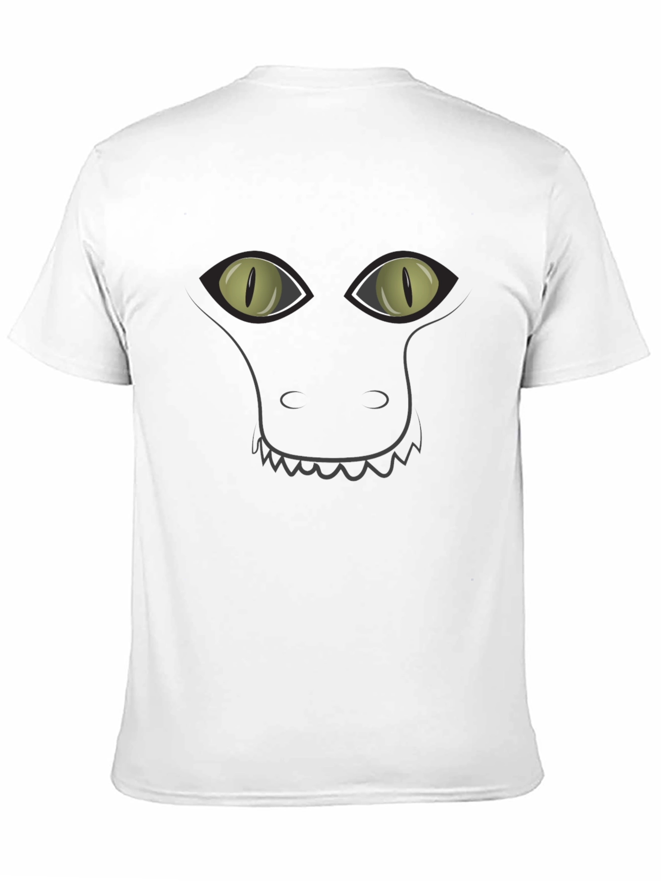 Gator Face Graphic Tee - Unisex Cotton T-Shirt