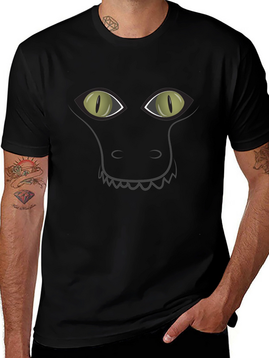 Gator Face Graphic Tee - Unisex Cotton T-Shirt