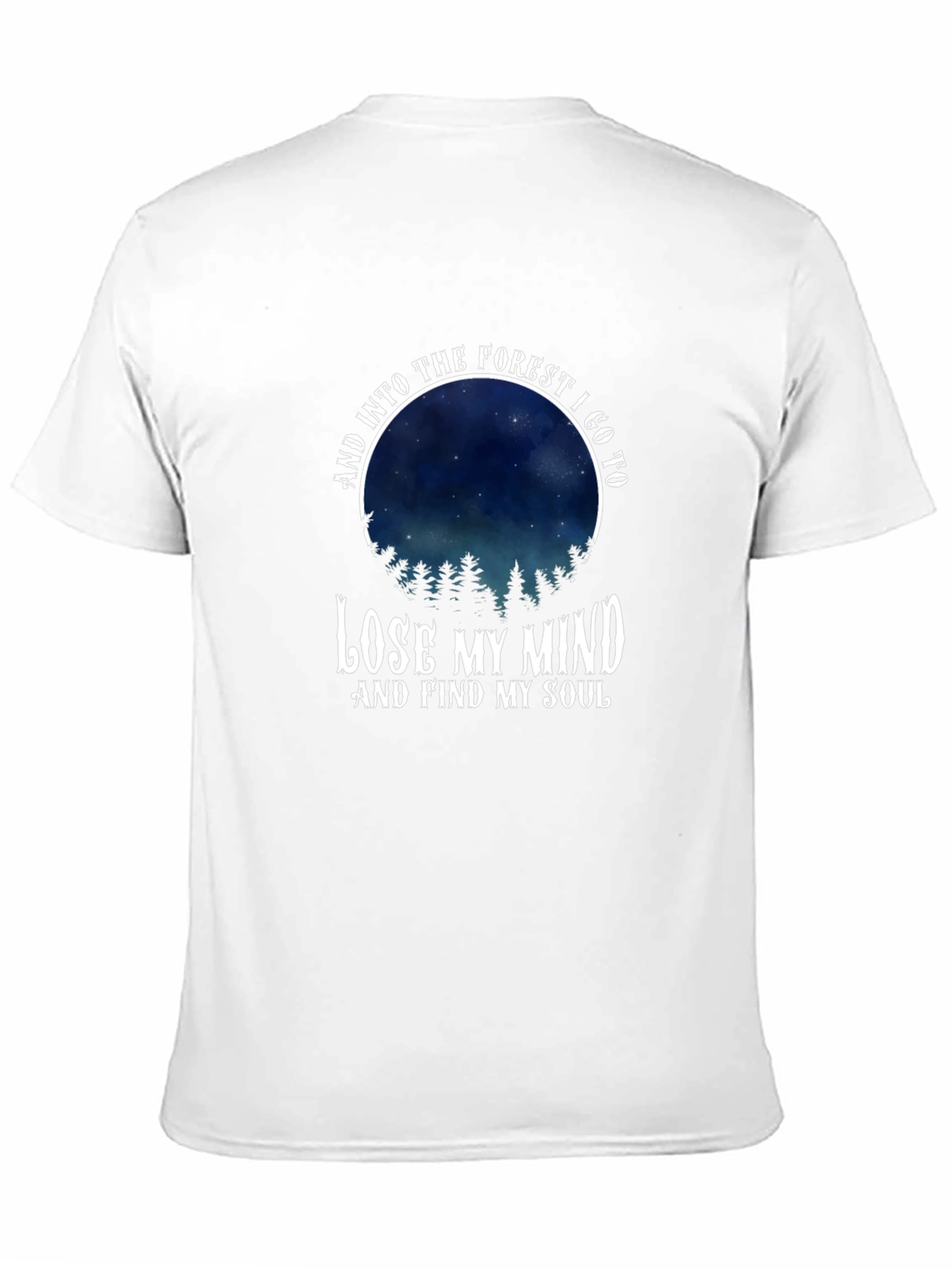 Forest Mind Soul Mens Graphic Tee