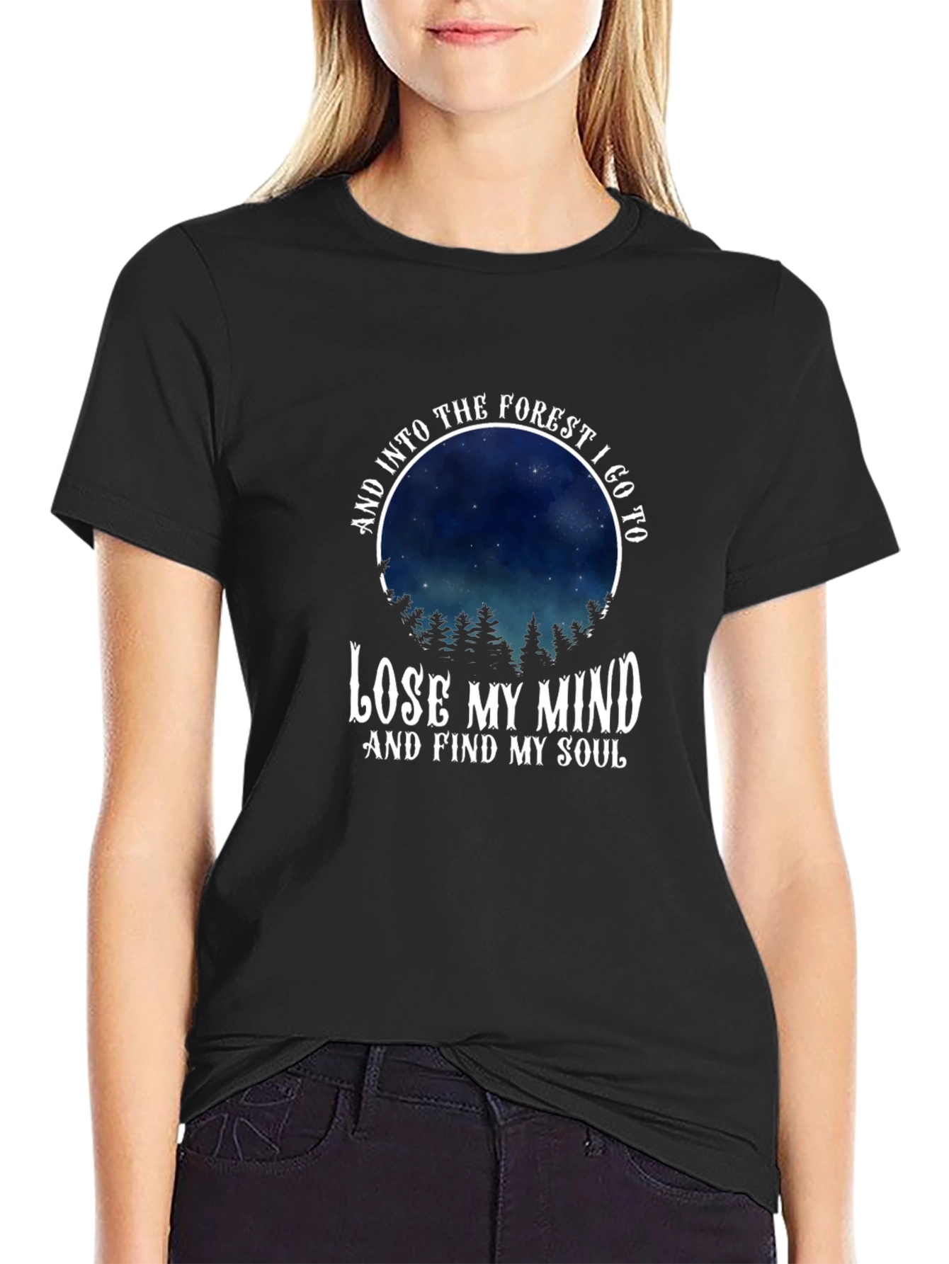Forest Mind Soul Mens Graphic Tee