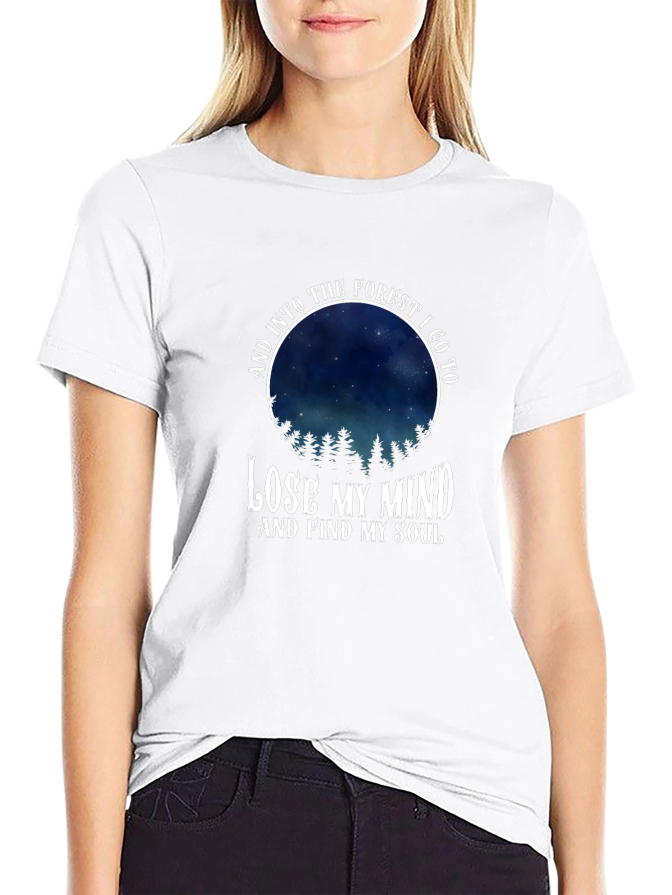 Forest Mind Soul Mens Graphic Tee