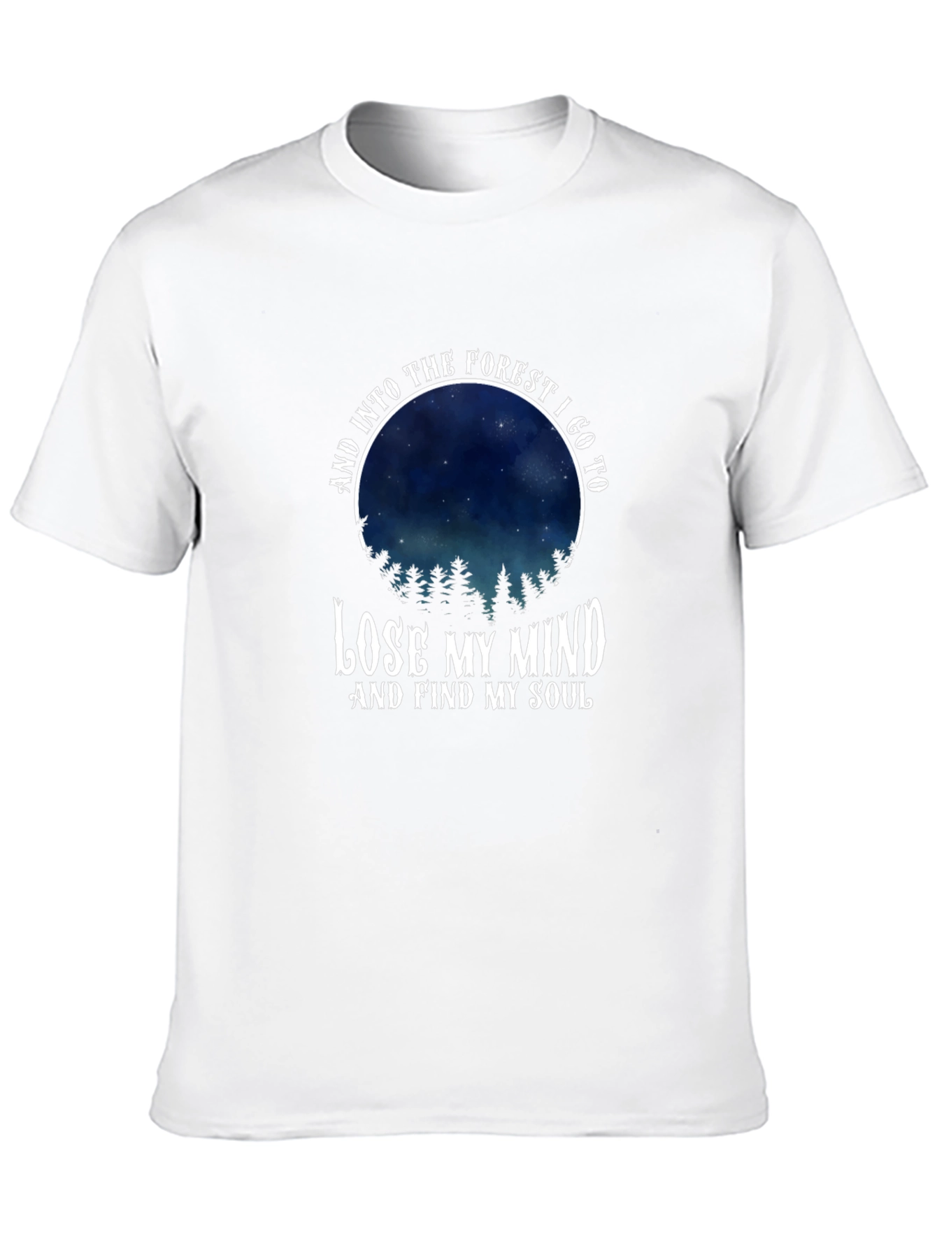 Forest Mind Soul Mens Graphic Tee