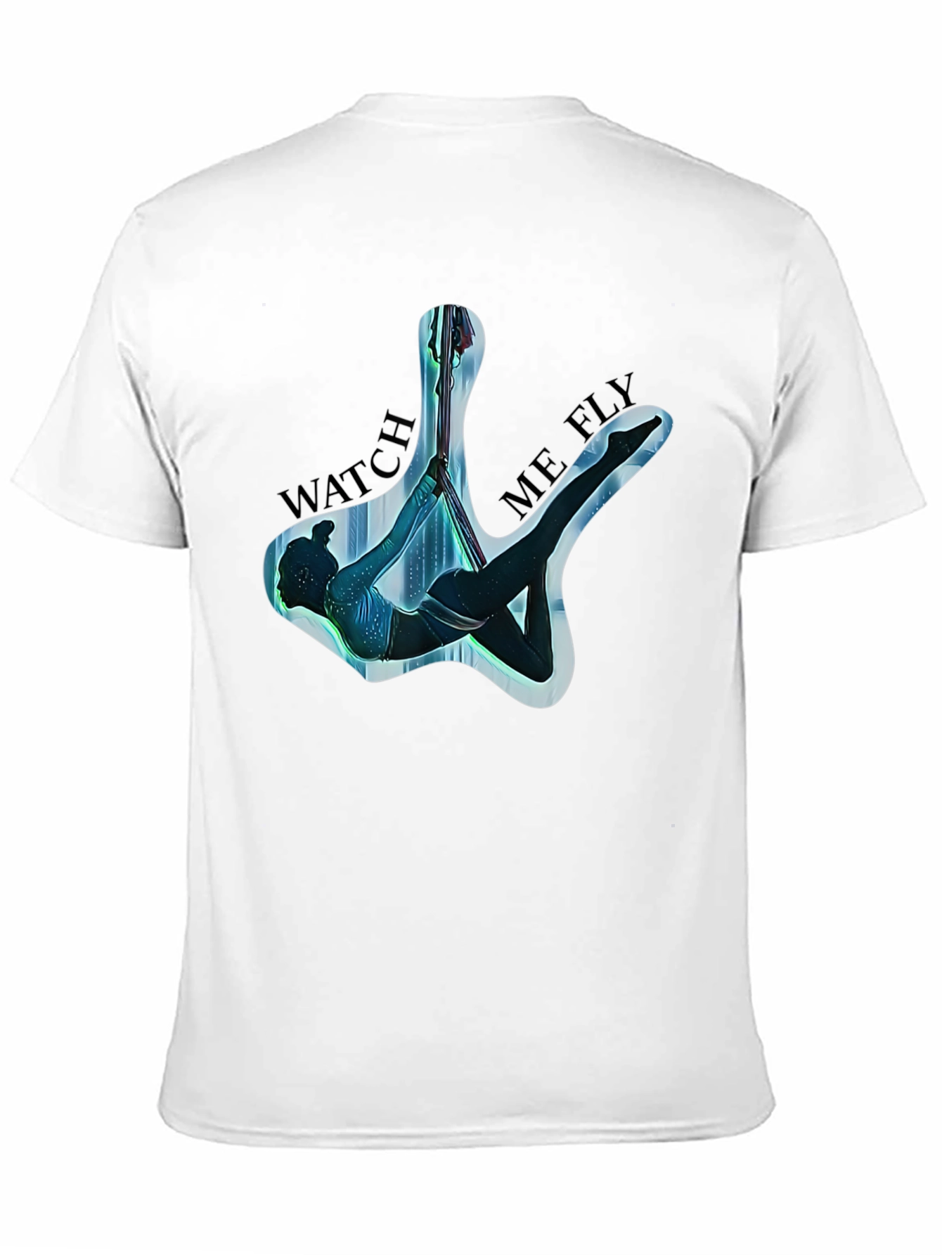 Aerial Arts Black T-Shirt - Watch Me Fly