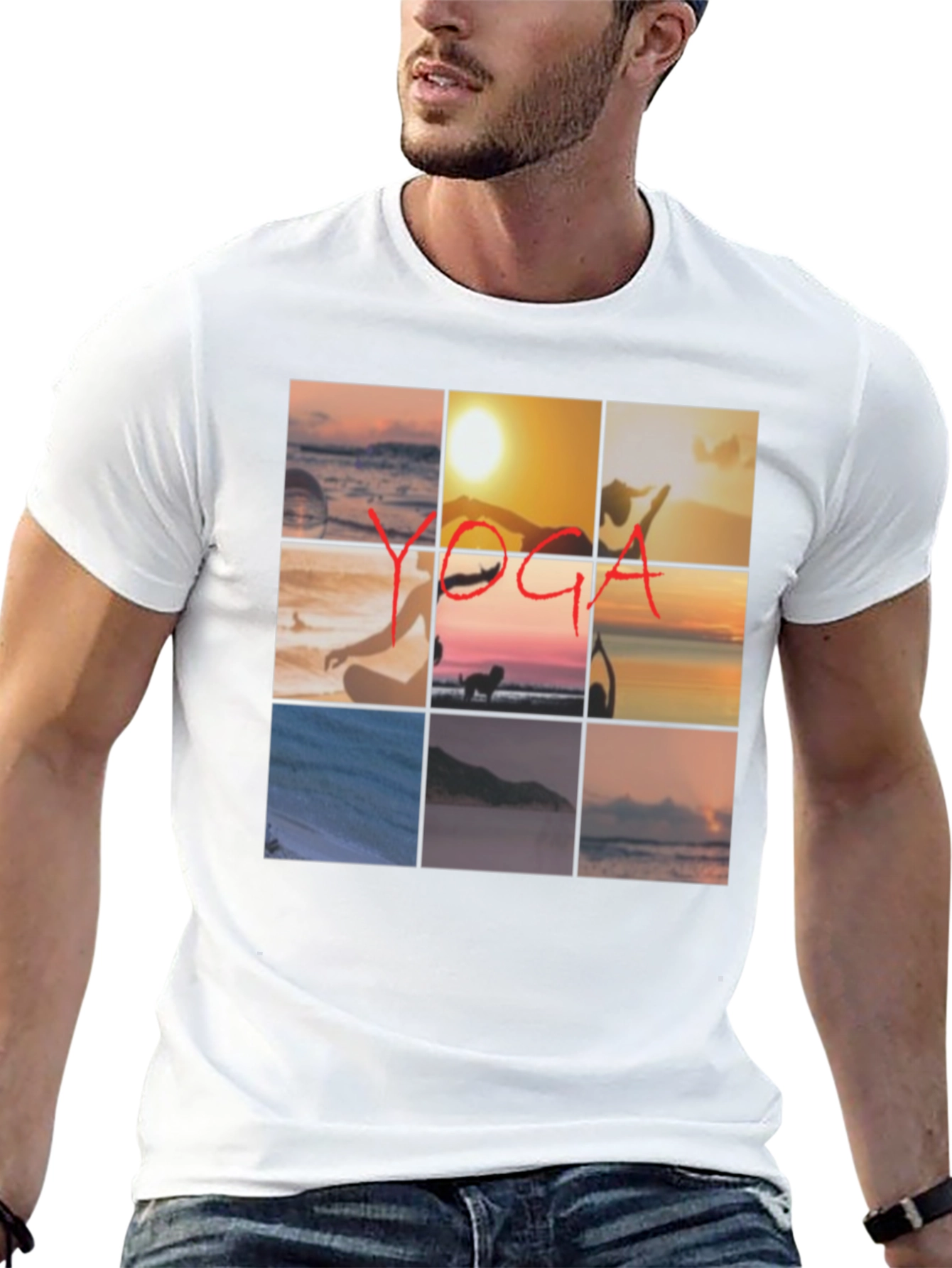 Yoga Sunset T-Shirt