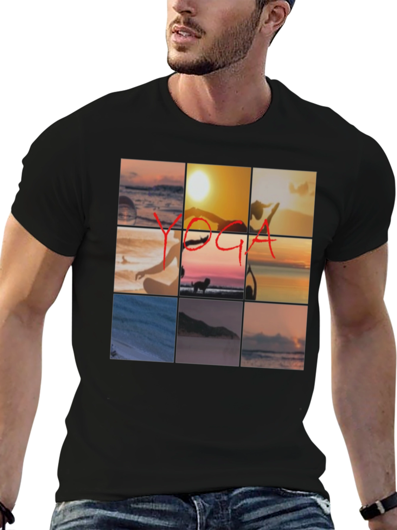 Yoga Sunset T-Shirt