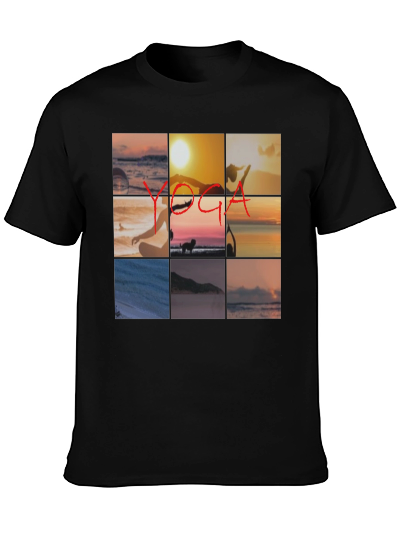 Yoga Sunset T-Shirt