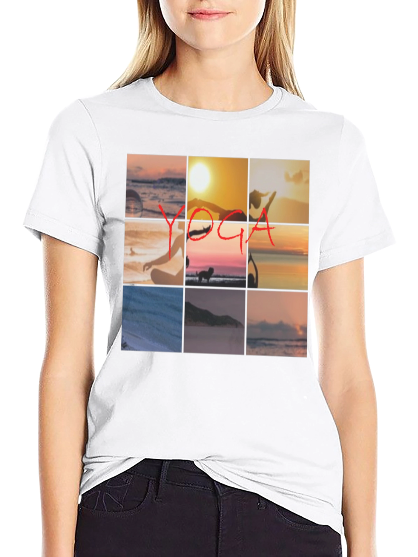 Yoga Sunset T-Shirt