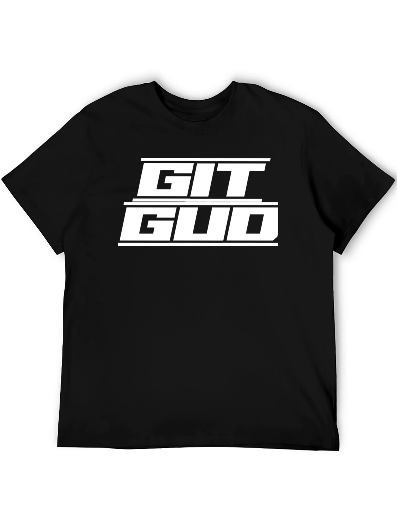 Git Gud Black T-Shirt - Gamer Style