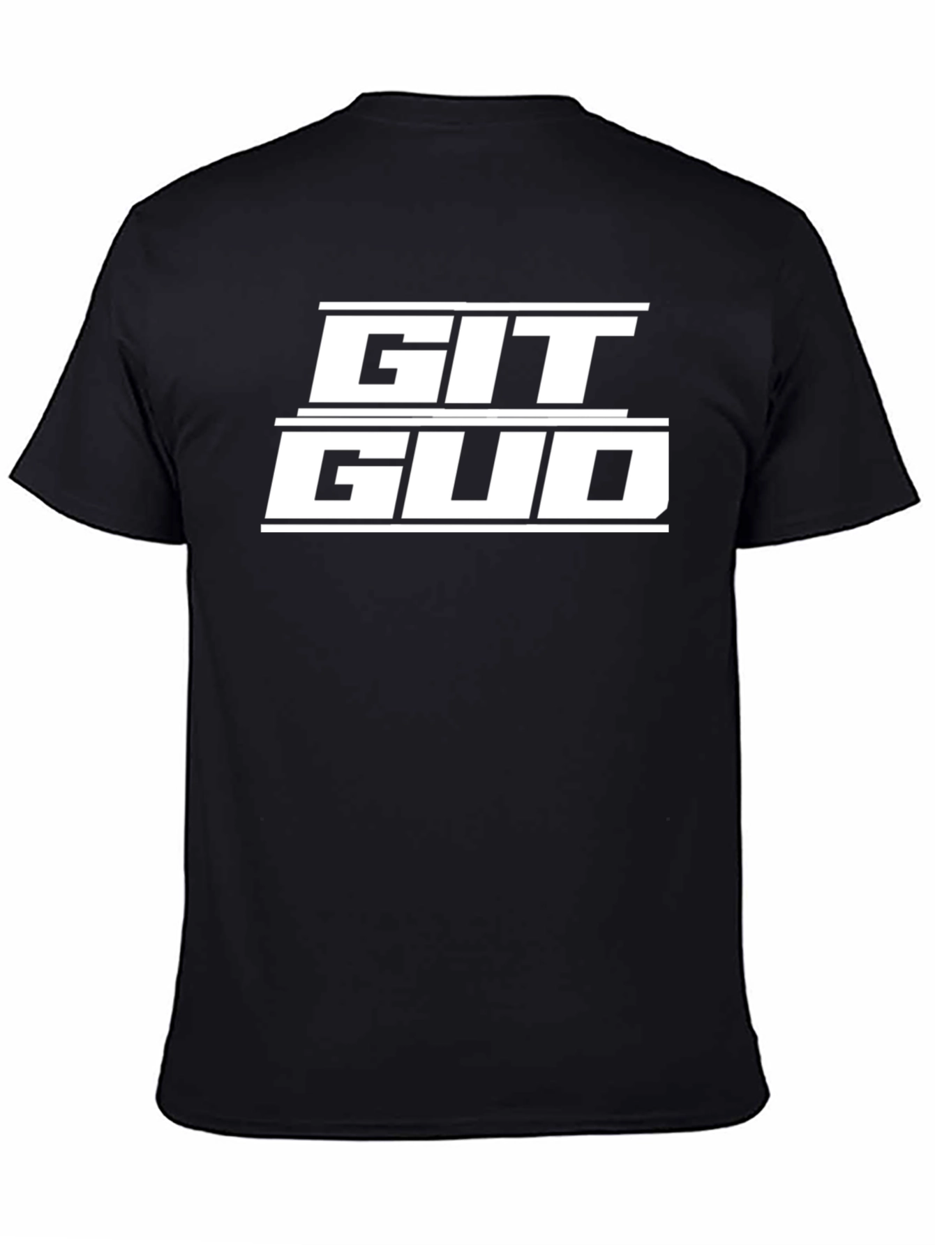 Git Gud Black T-Shirt - Gamer Style