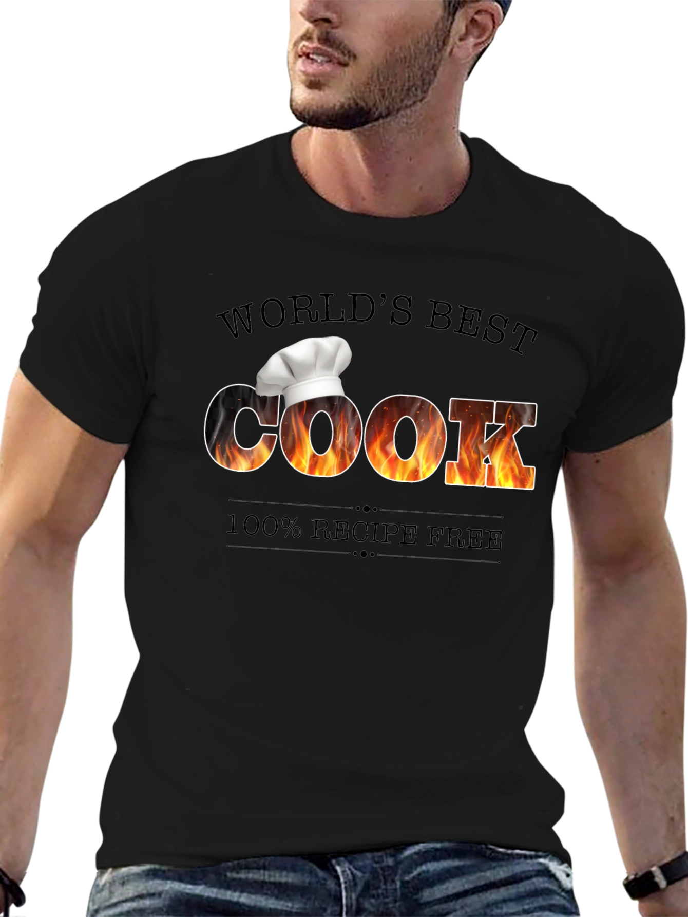 Worlds Best Cook T-Shirt - Recipe Free