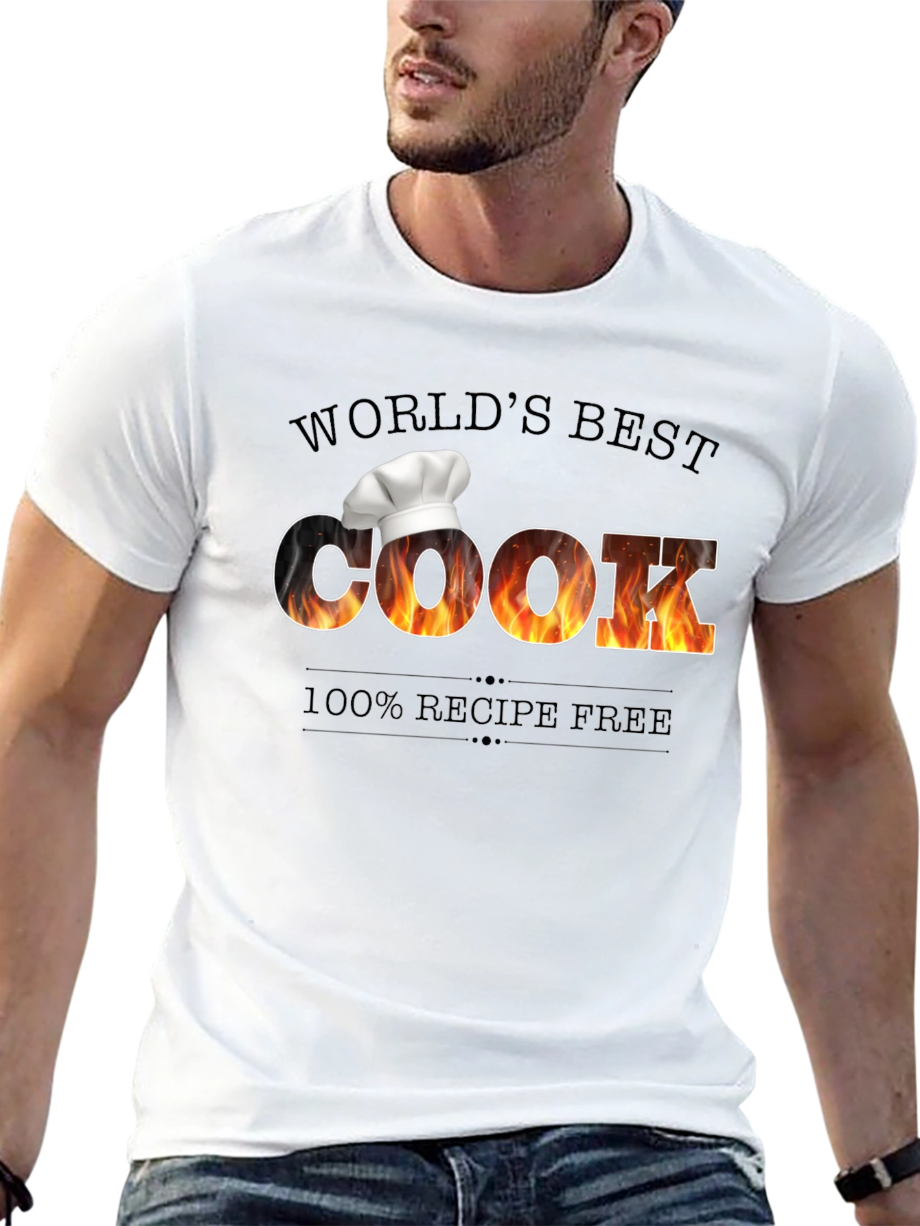 Worlds Best Cook T-Shirt - Recipe Free