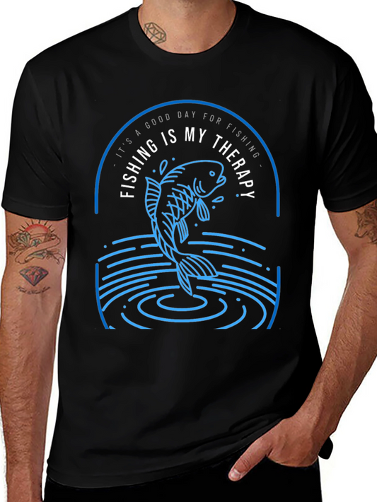 Fishing Is My Therapy T-Shirt