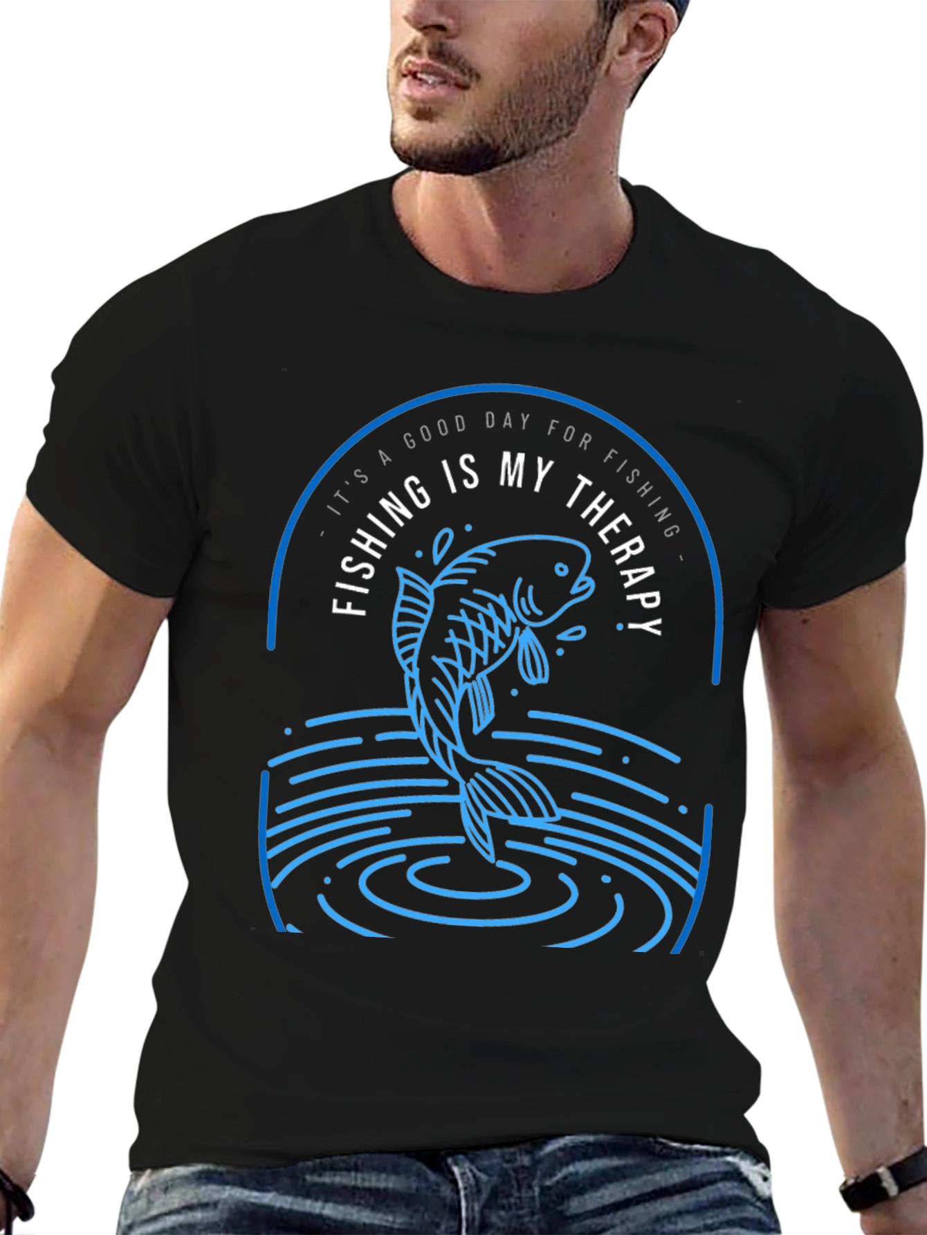 Fishing Is My Therapy T-Shirt