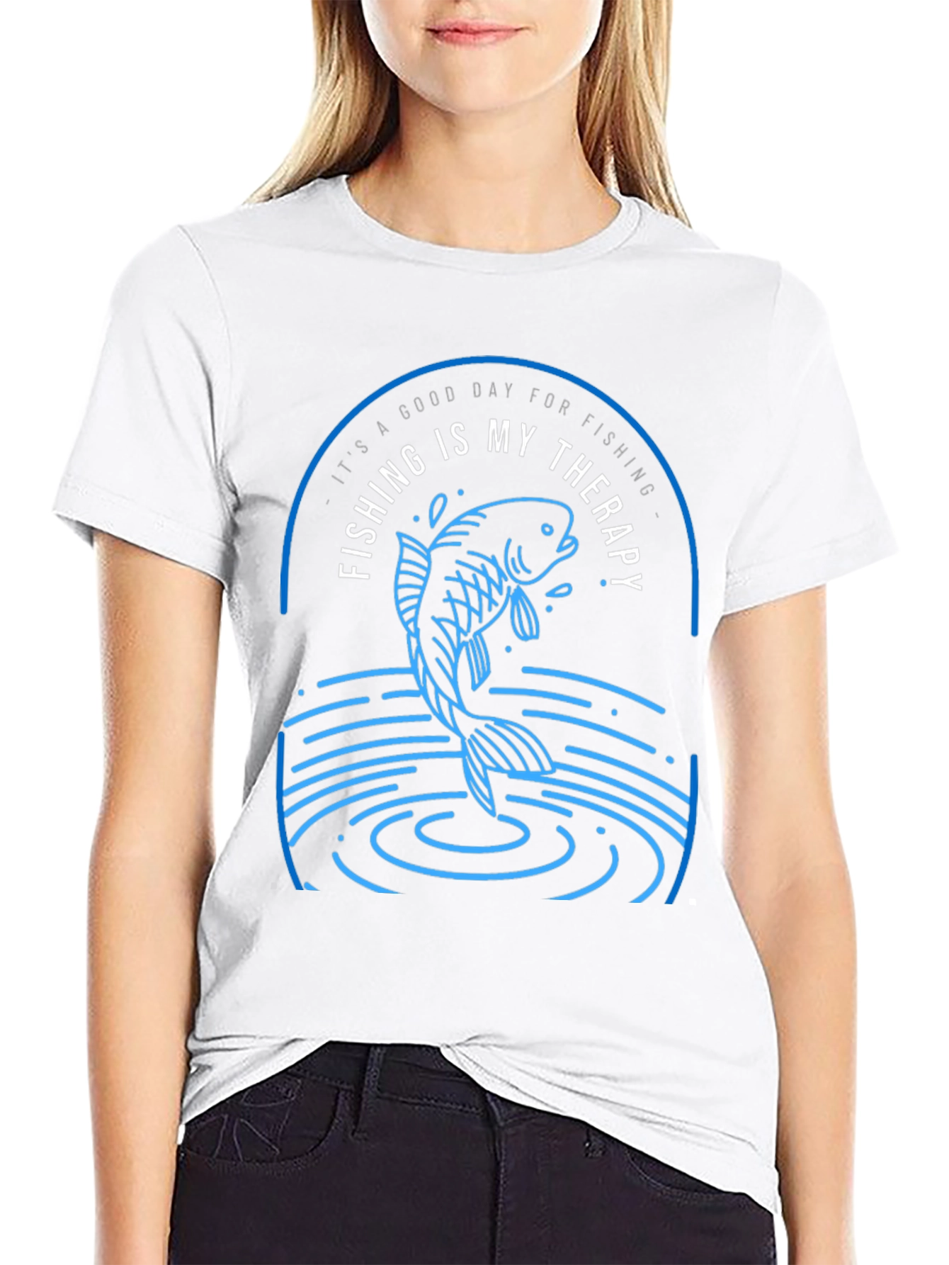 Fishing Is My Therapy T-Shirt