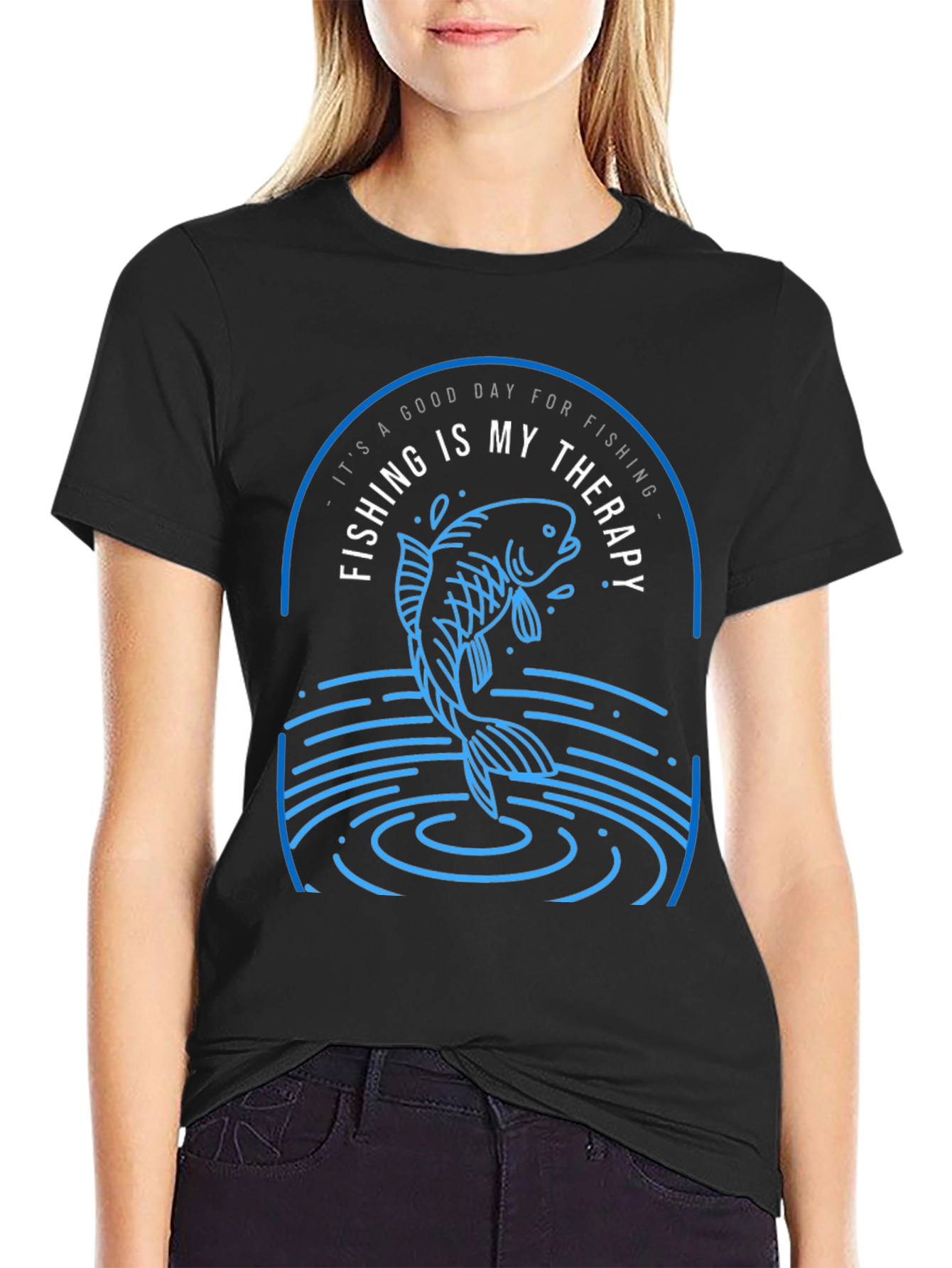 Fishing Is My Therapy T-Shirt