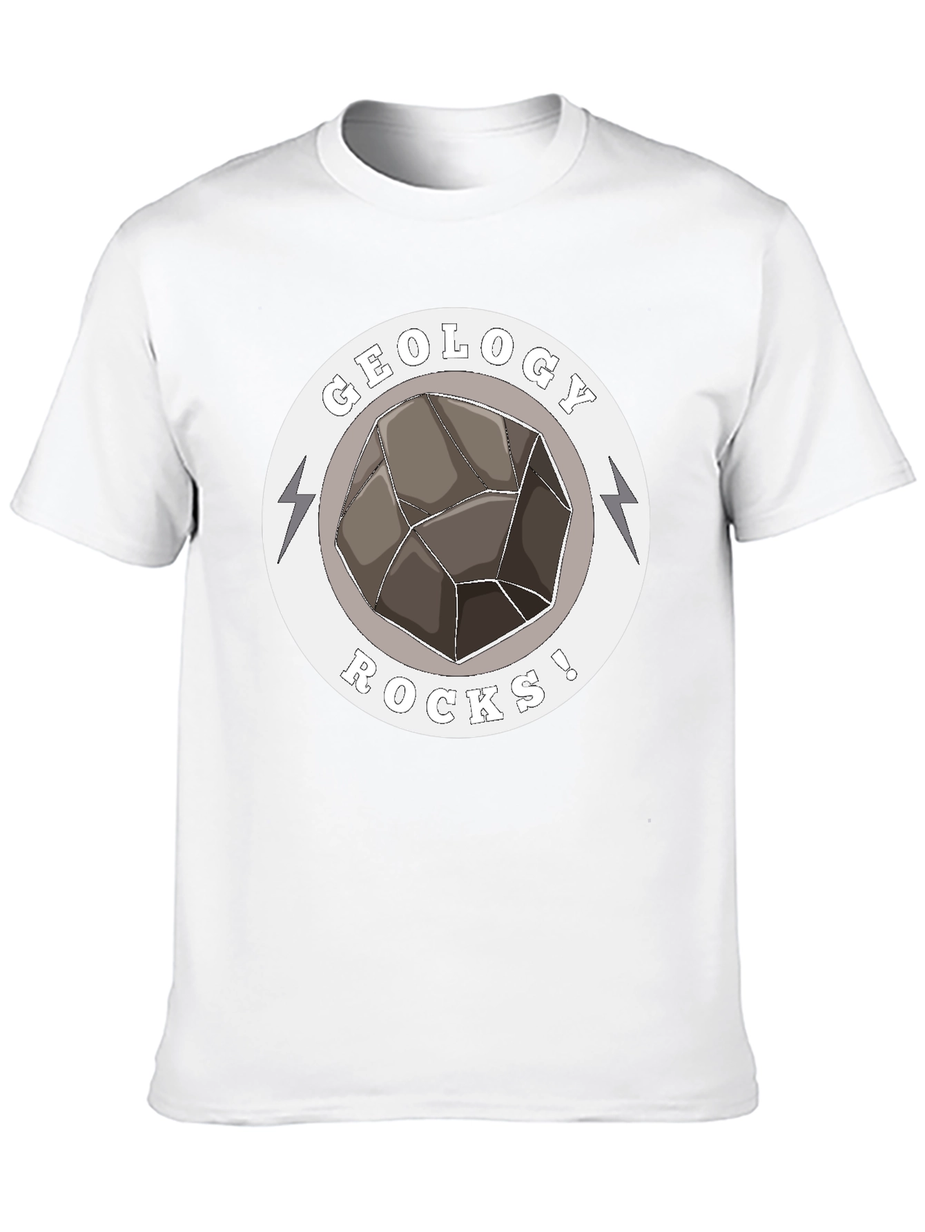 Geology Rocks! Graphic T-Shirt - Black
