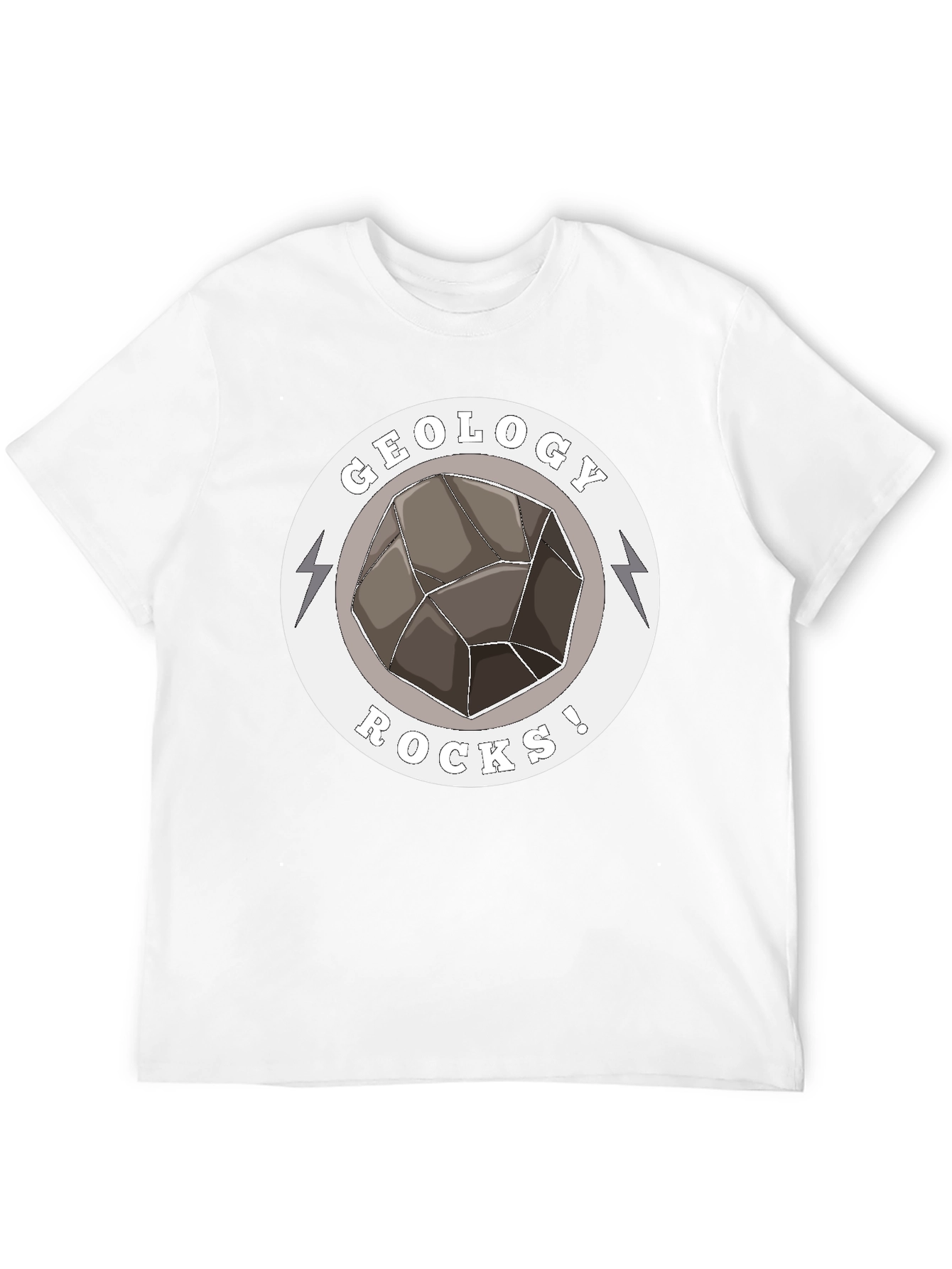 Geology Rocks! Graphic T-Shirt - Black