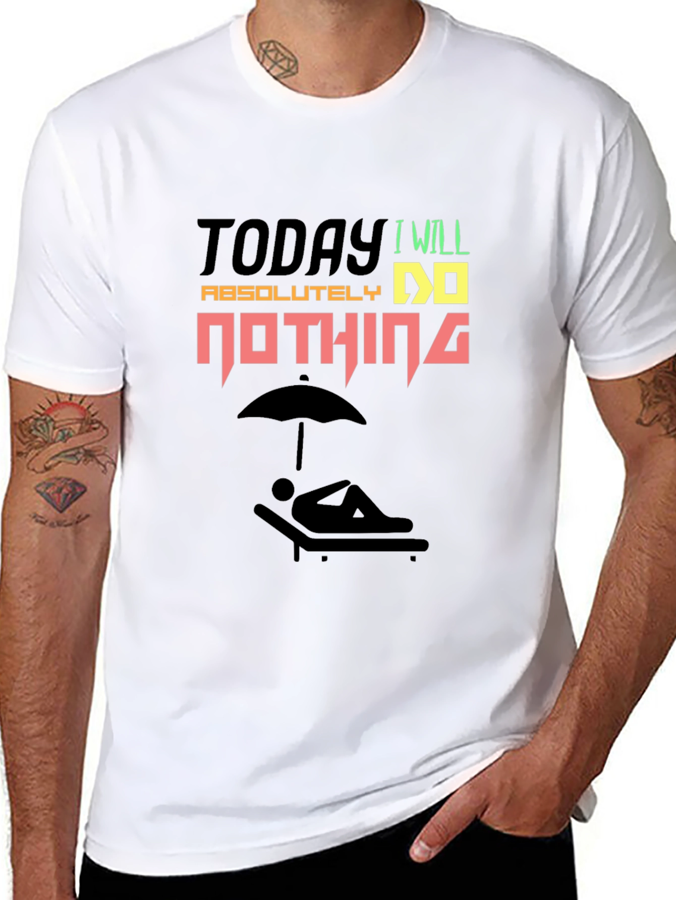 Today I Will Absolutely Do Nothing T-Shirt