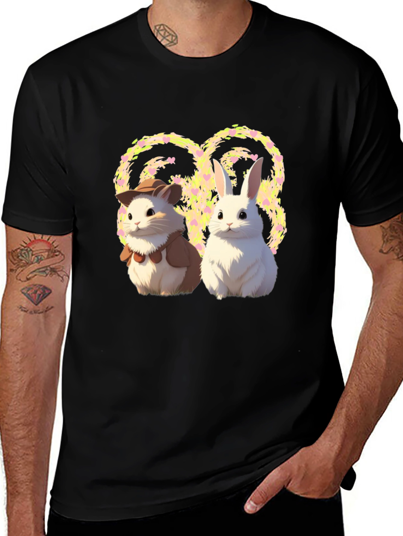 Cute Bunny Love T-Shirt