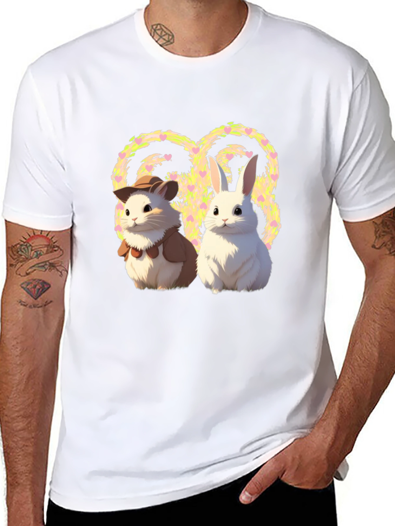 Cute Bunny Love T-Shirt