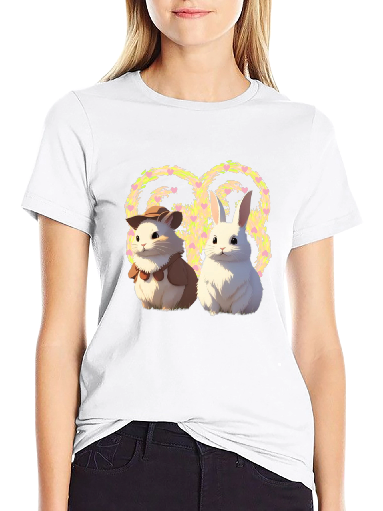 Cute Bunny Love T-Shirt
