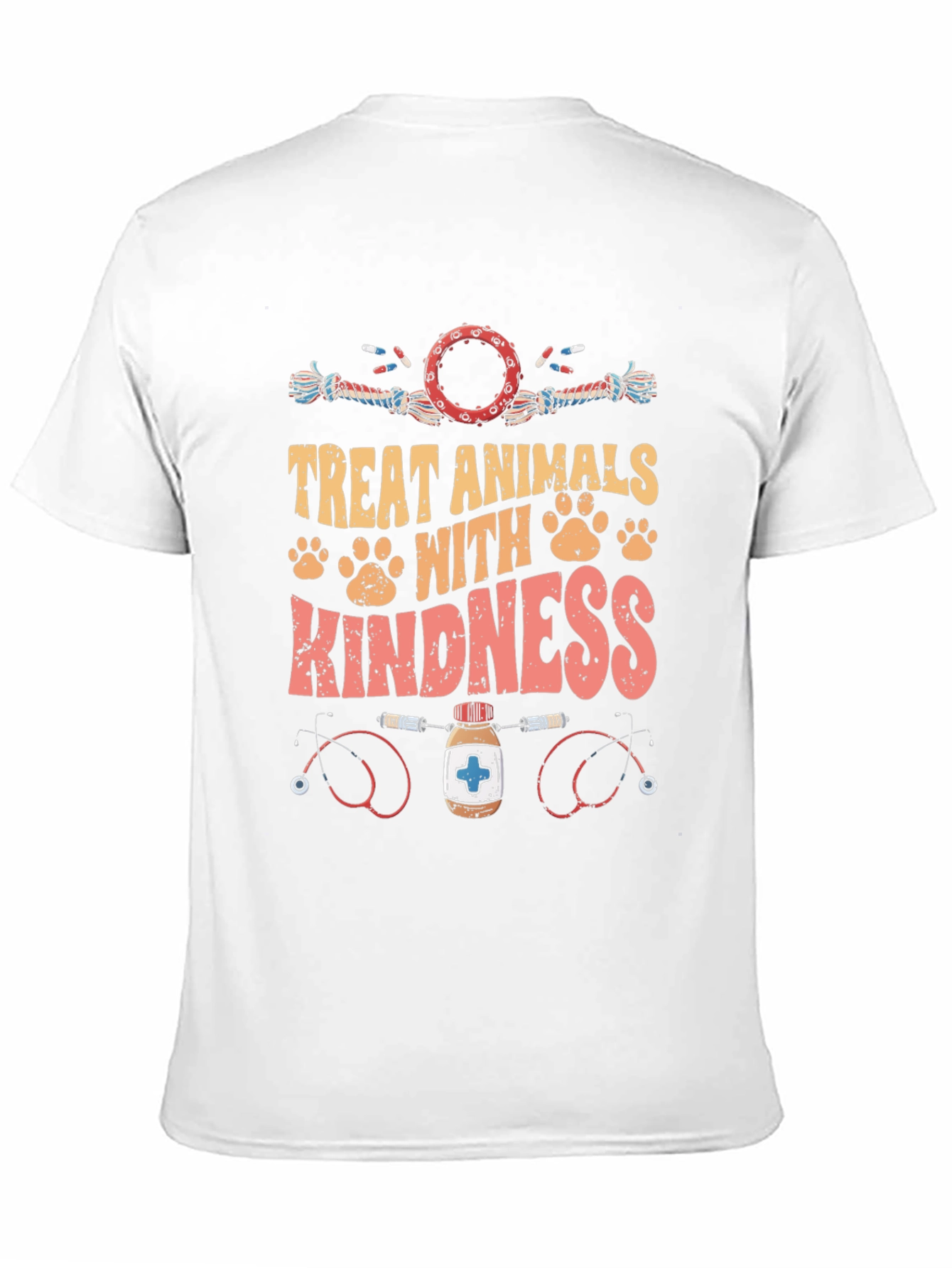 Treat Animals With Kindness Graphic Tee