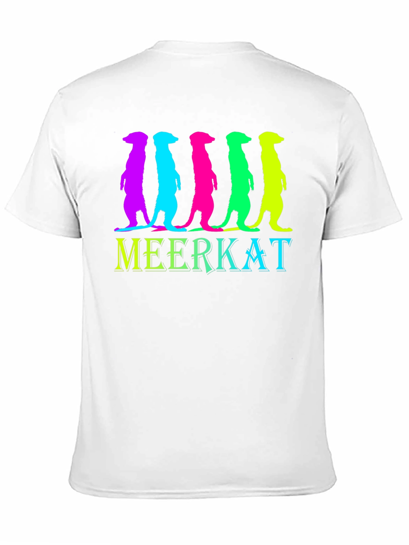 Vibrant Meerkat Graphic Tee - Unique Design
