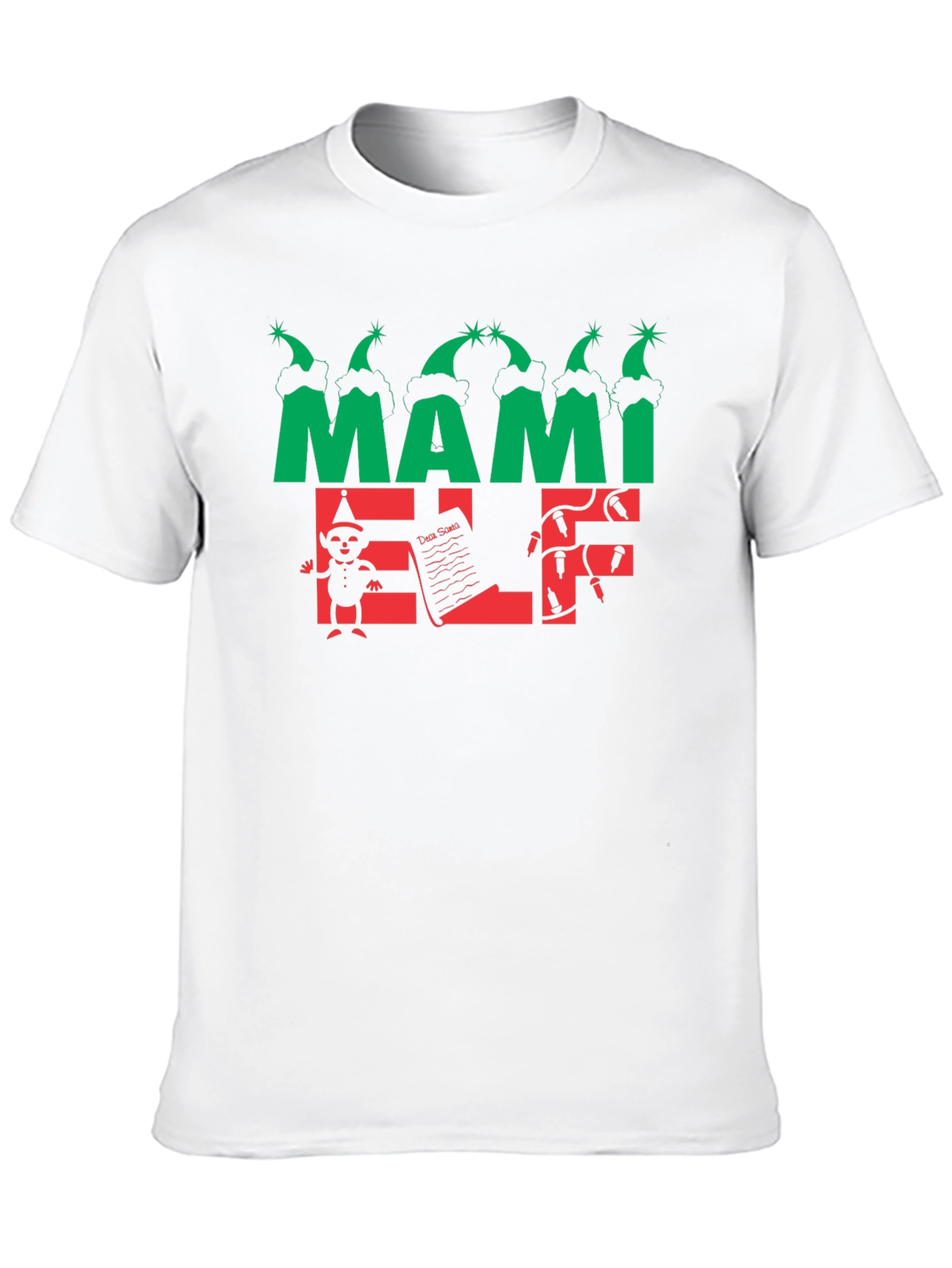Mami Elf T-Shirt - Holiday Festive Wear
